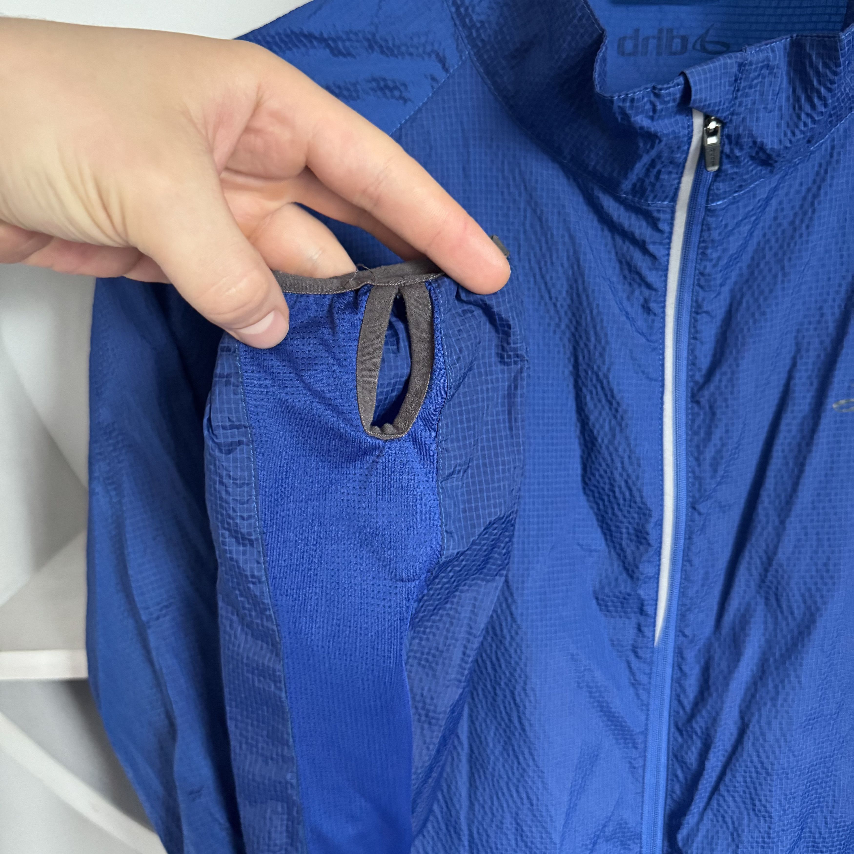 Rapha Men's DHB Run Apparel Blue Lightweight Jacket Size L Size US L / EU 52-54 / 3 - 8 Thumbnail