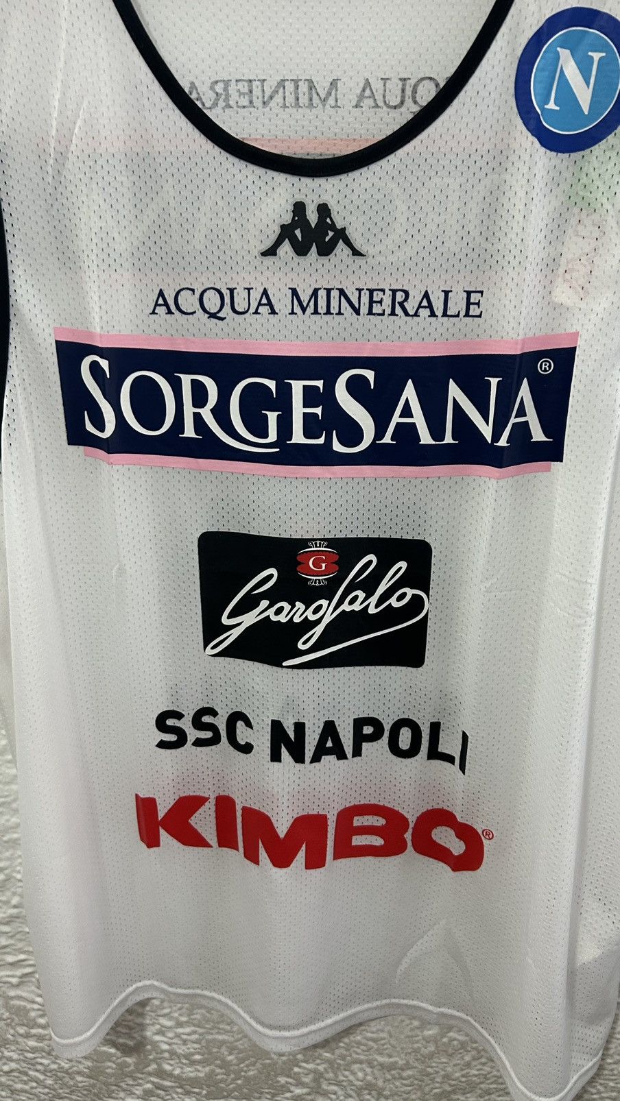 Kappa SSC Napoli Training Top Kappa Size US XXL / EU 58 / 5 - 3 Thumbnail