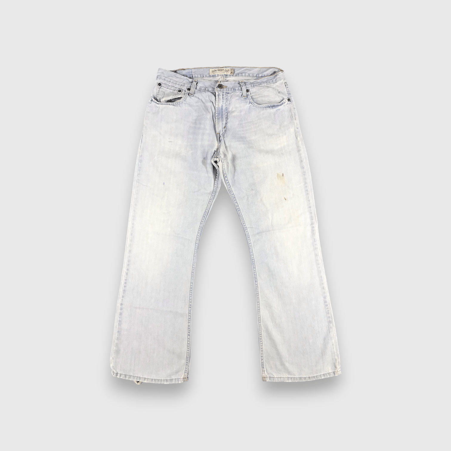 Levi's Vintage Light Wash Levis 527 Flare Jeans-J2215 Size US 34 / EU 50 - 2 Thumbnail