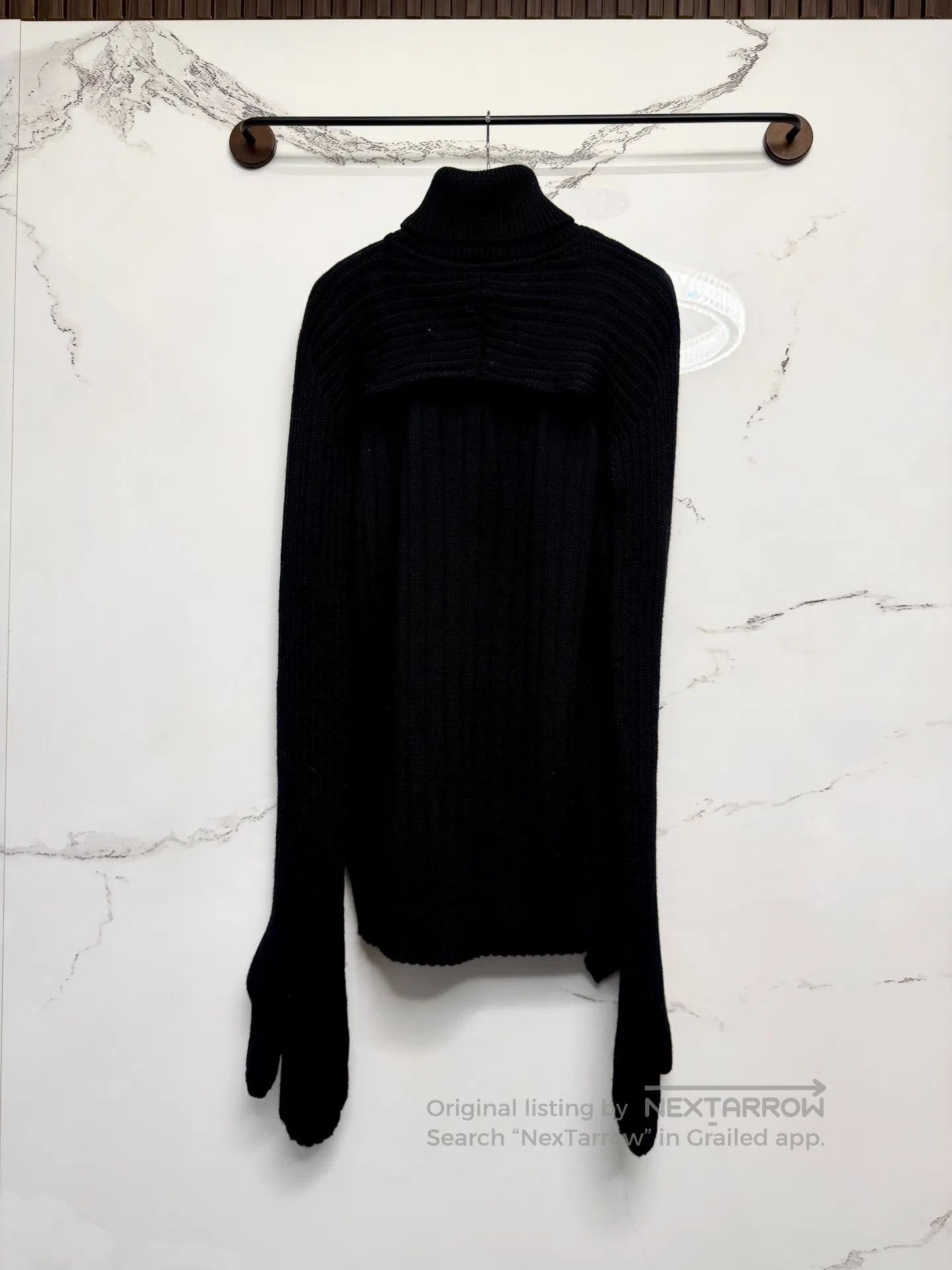Fendi FENDI Faux Two-Piece Glove High-Neck Sweater| Size US M / EU 48-50 / 2 - 5 Thumbnail