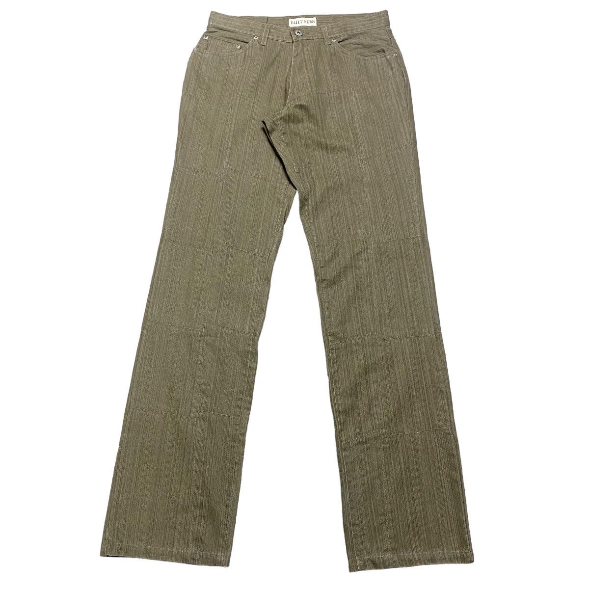 Japanese Brand Japanese brand DAILY NEWS Reconstructed Patchwork Jeans Size US 30 / EU 46 - 1 Thumbnail