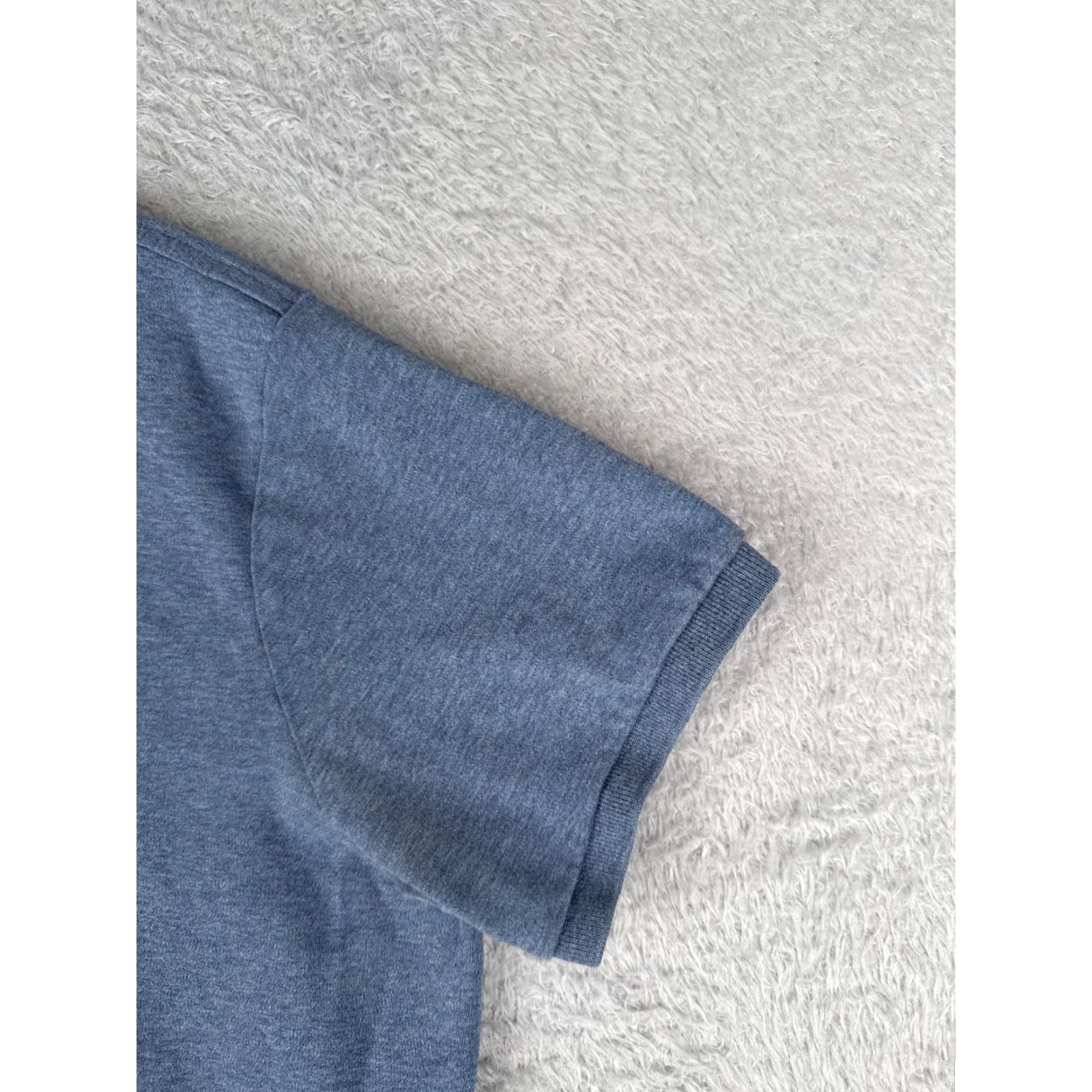 Ralph Lauren VINTAGE Ralph Lauren Polo Shirt Mens Large Blue 100% Cotton Knit Polo Golf Pony Modern American Sports Shirt Mens Large Blue 100% Cotton Knit Size US L / EU 52-54 / 3 - 2 Thumbnail