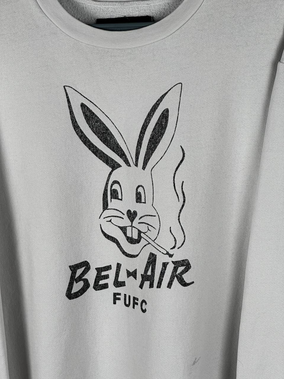 Local Authority Local Authority Bel Air Bunny FUFC Rare White Sweatshirt Size US M / EU 48-50 / 2 - 4 Thumbnail
