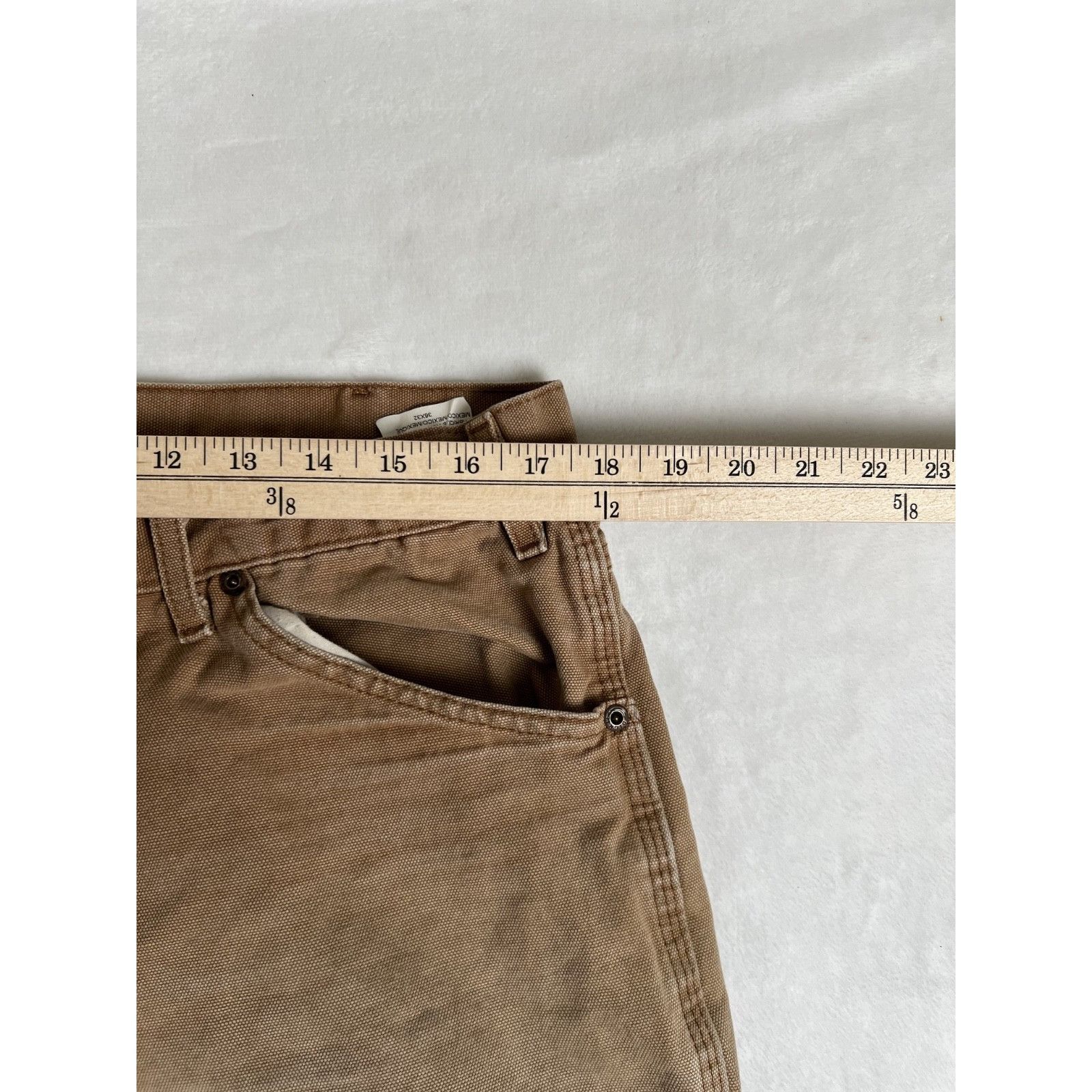Dickies Dickies Carpenter Canvas Pants Workwear Utility Brown Size 3 Size US 34 / EU 50 - 7 Thumbnail