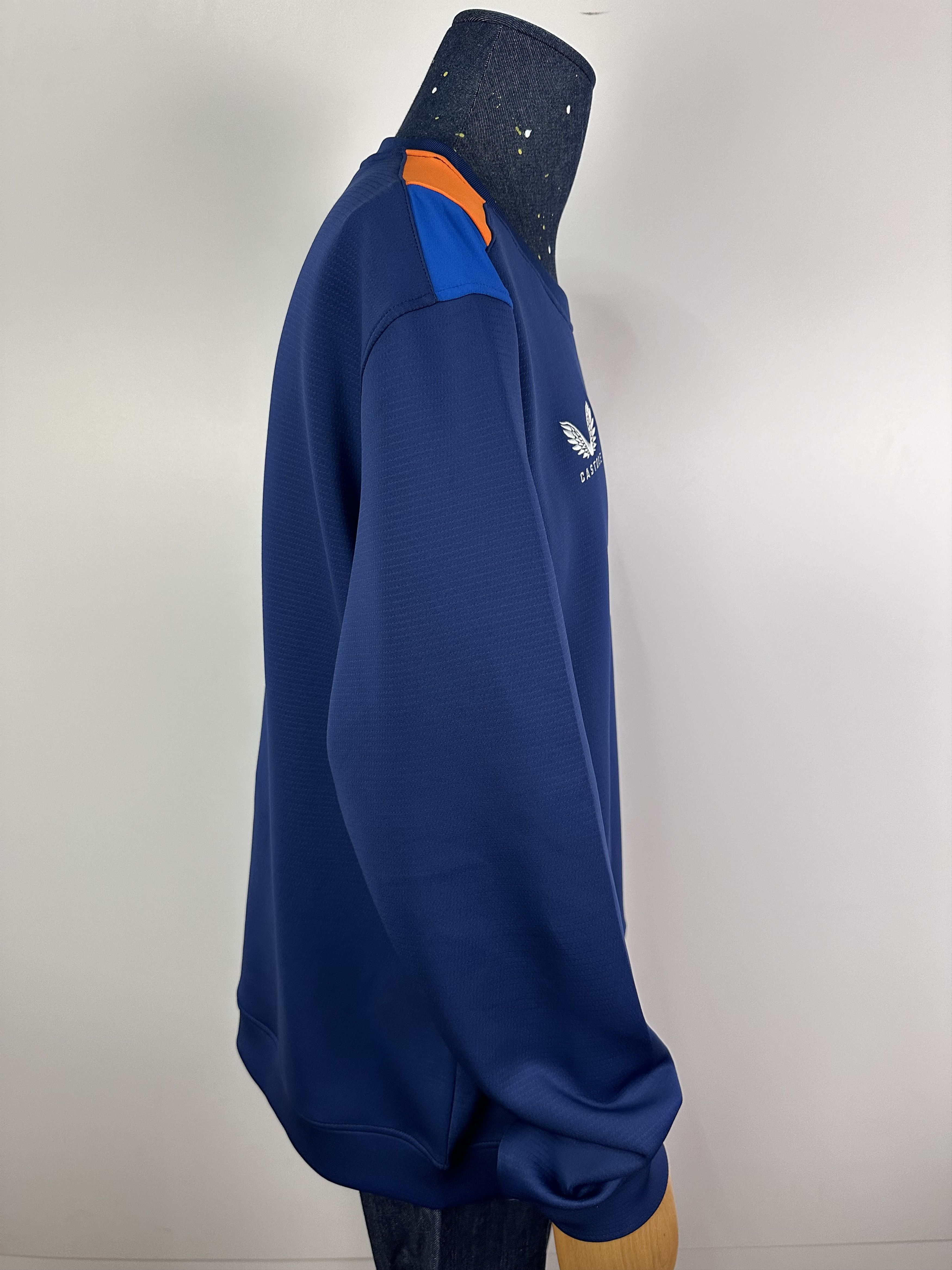 Other GLASGOW RANGERS 2022 23 Castore Football Training Sweatshirt Size US XXL / EU 58 / 5 - 9 Thumbnail