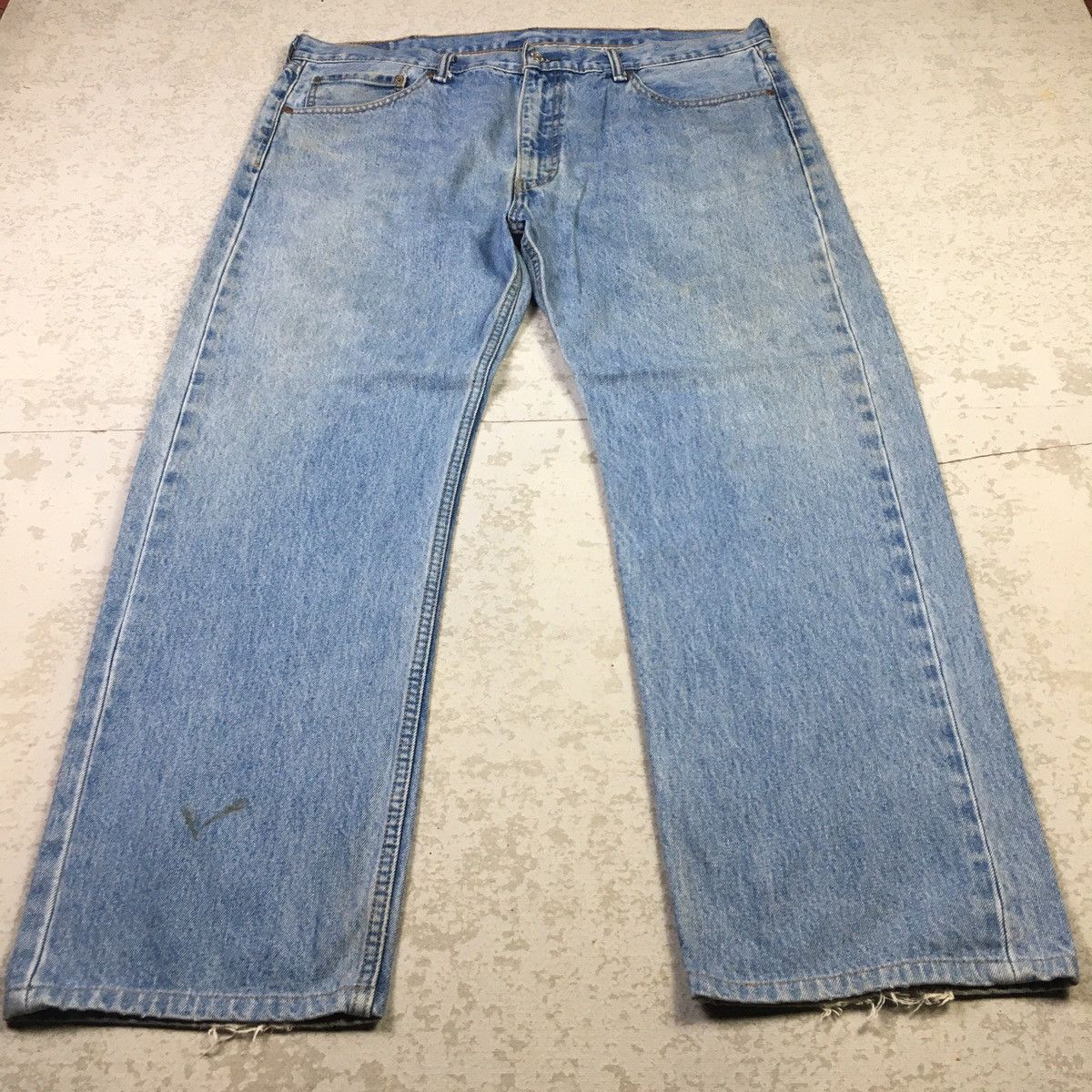 Levi's × Levi's Vintage Clothing × Vintage 🔥ACCEPT OFFER🔥 Levis 505 Loose Light Blue Jeans Size US 40 / EU 56 - 3 Thumbnail