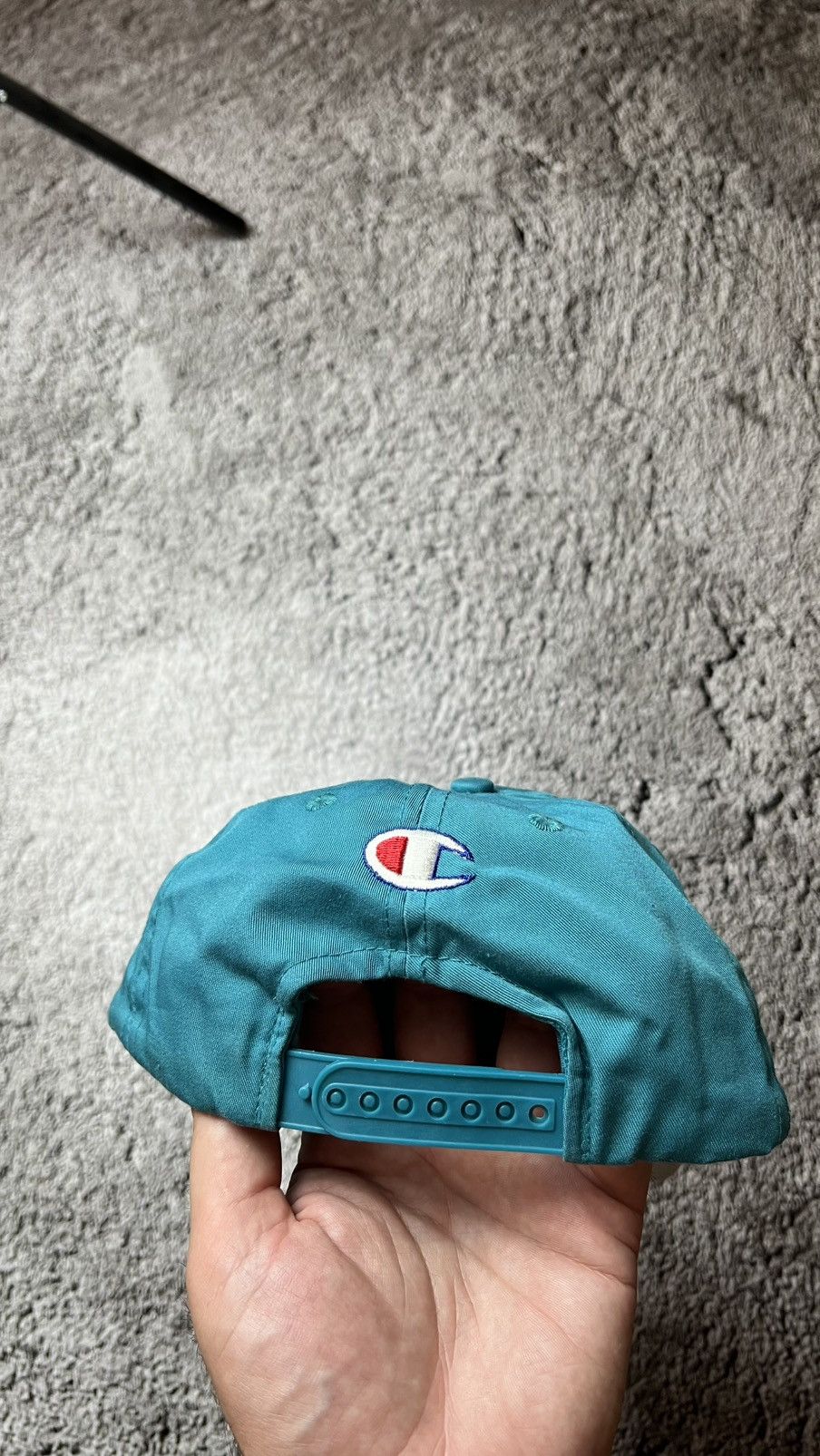 Champion VTG 90’s Charlotte Hornets NBA champion hat Size ONE SIZE - 3 Thumbnail