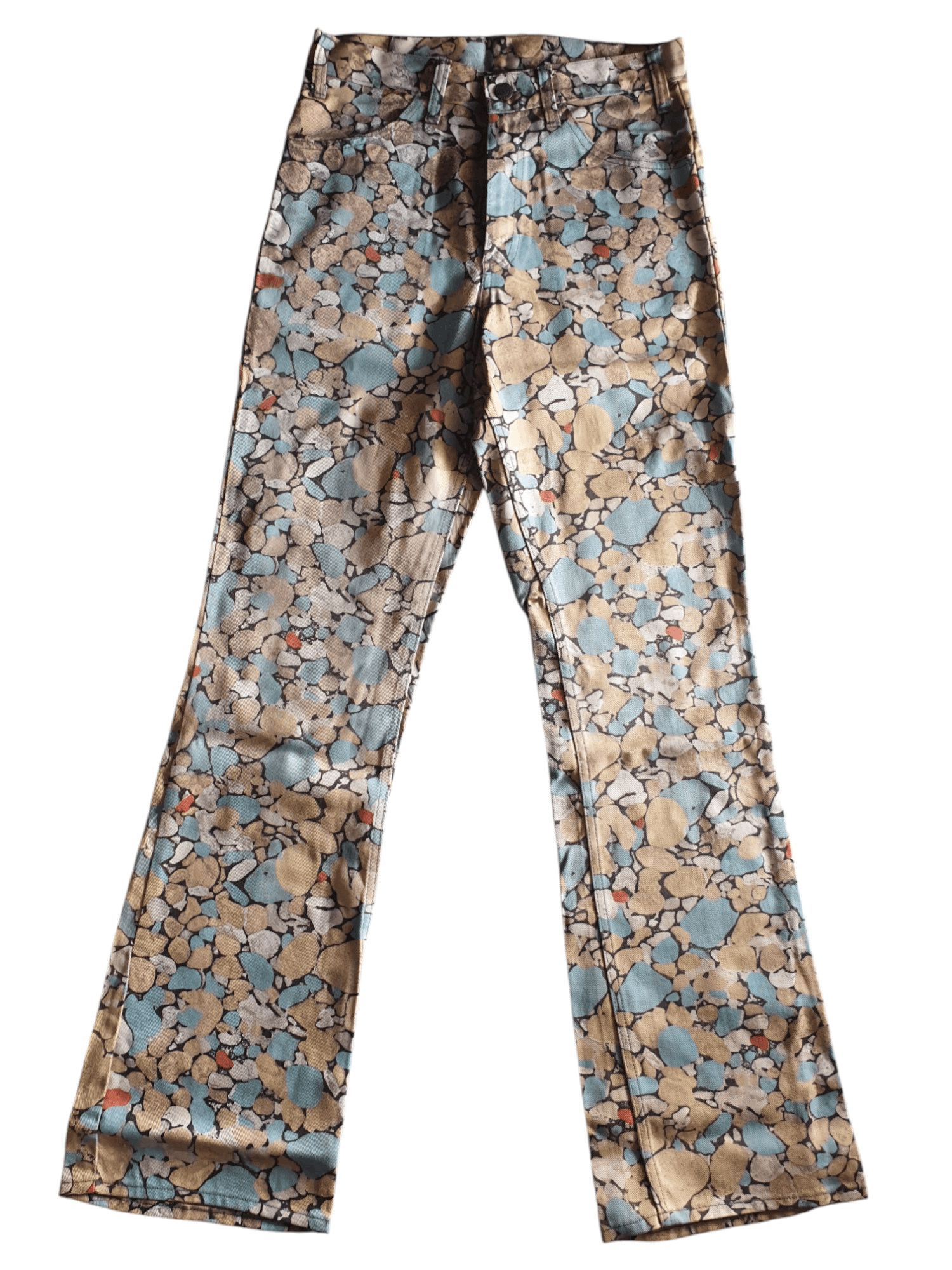 Levi's × Vintage Vintage 70s Levi’s Pebble Stone Pattern Denim Size US 30 / EU 46 - 10 Thumbnail