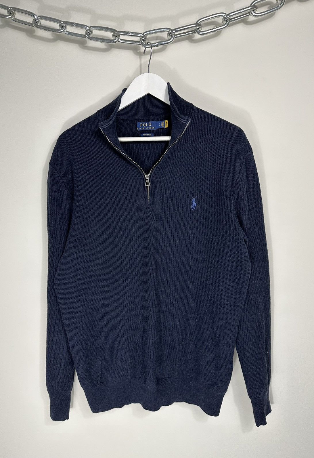 Polo Ralph Lauren Vintage Y2K Polo Ralph Lauren 1/4 Zip Sweater