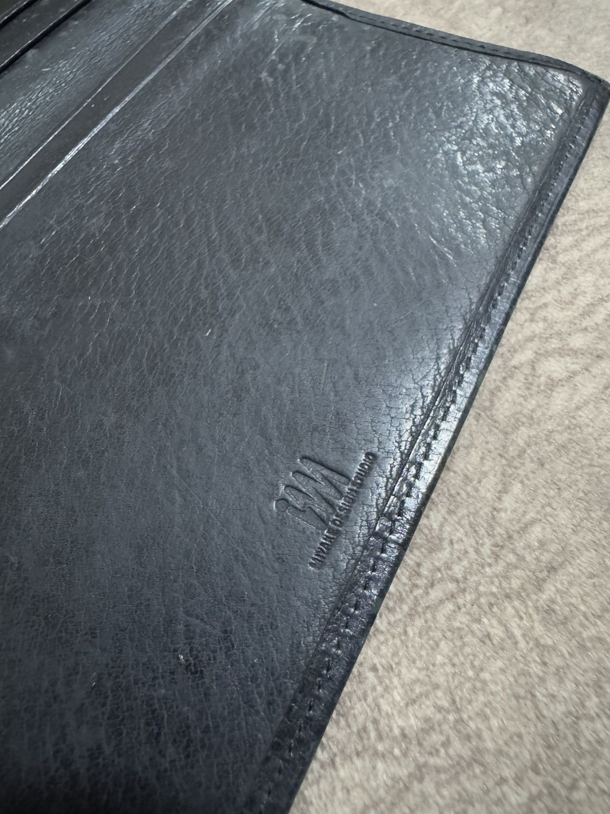 Genuine Leather × Issey Miyake IM Miyake Design Studio Leather Bifold Long Wallet Size ONE SIZE - 5 Thumbnail