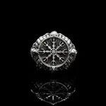 Other 925 Silver Plated Adjustable Lucky Rune Ring for Men Women Size ONE SIZE - 2 Thumbnail