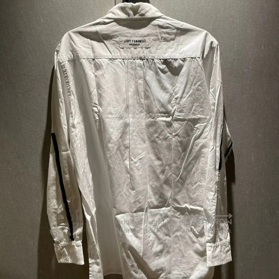 Yohji Yamamoto Yohji Yamamoto Zip Shirt. Size US L / EU 52-54 / 3 - 3 Thumbnail