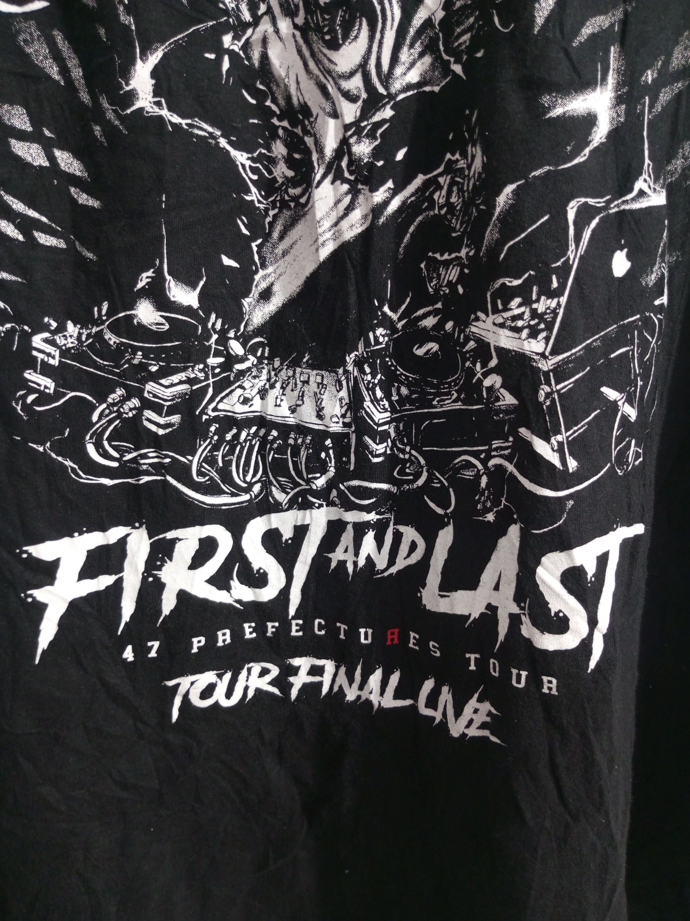 Hysteric Glamour Sun faded Red Spider 47 prefectures tour first and last tee Size US XL / EU 56 / 4 - 4 Thumbnail