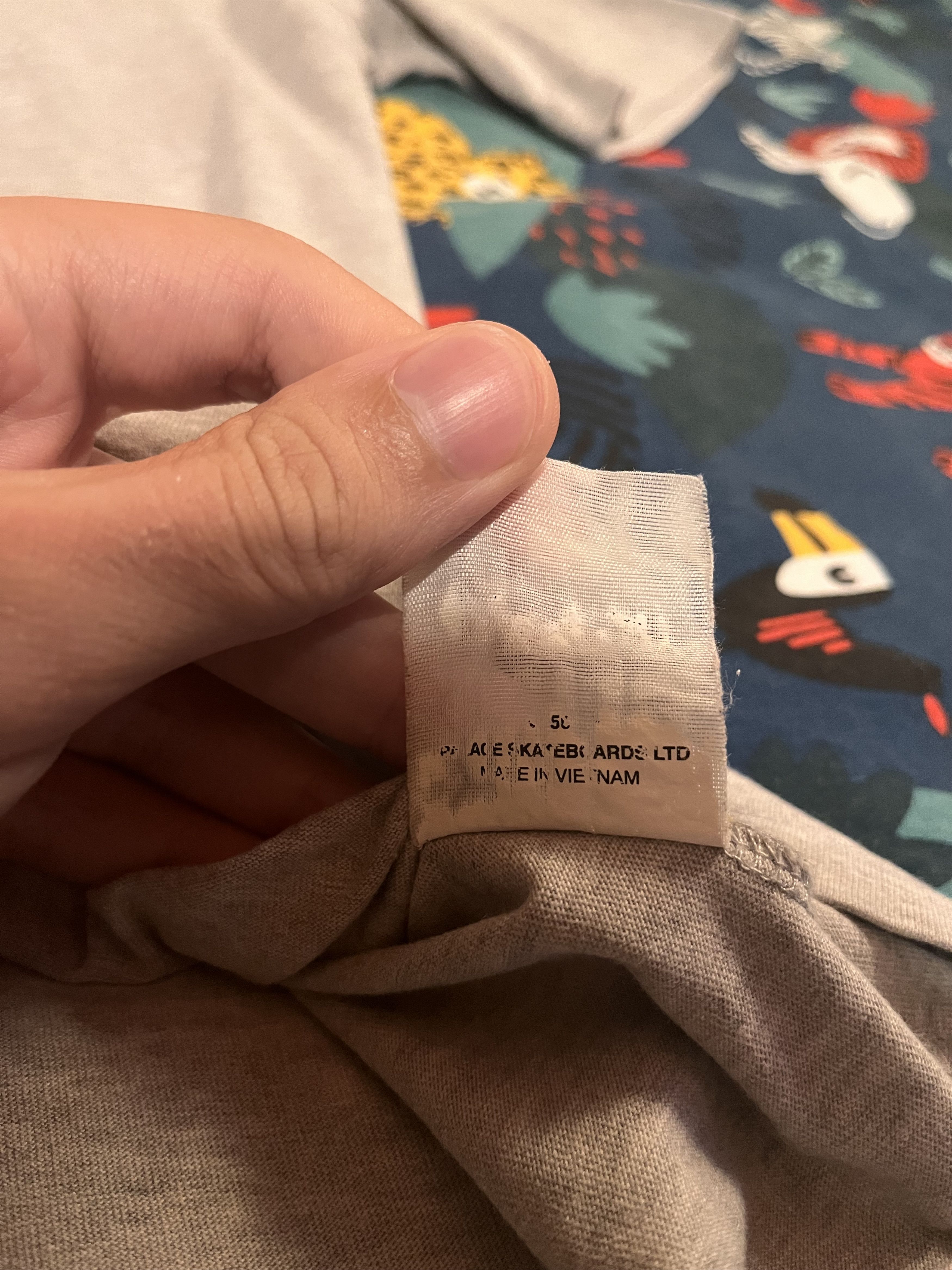 Palace Palace Basically A T-Shirt Grey Size US M / EU 48-50 / 2 - 6 Thumbnail