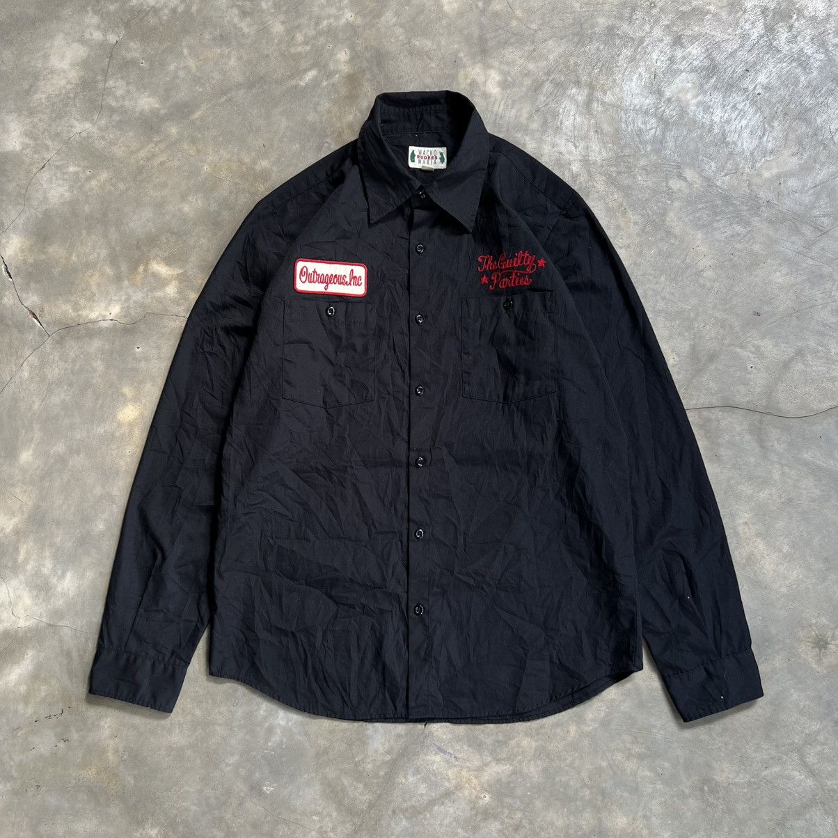 Wacko Maria Wacko Maria Arrested W.M.D.H Work Shirt Size US M / EU 48-50 / 2 - 1 Thumbnail