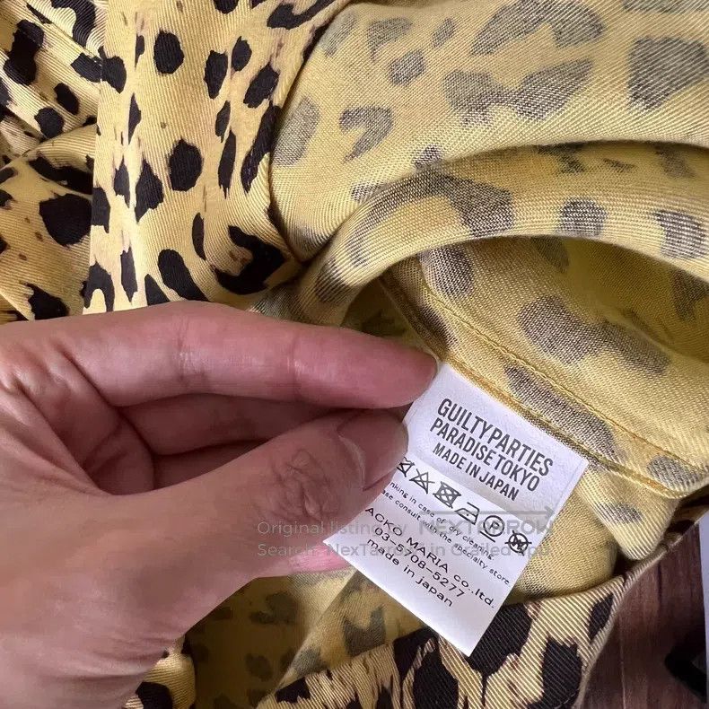 Wacko Maria Wacko Maria Leopard long-sleeved shirt Size US M / EU 48-50 / 2 - 4 Thumbnail