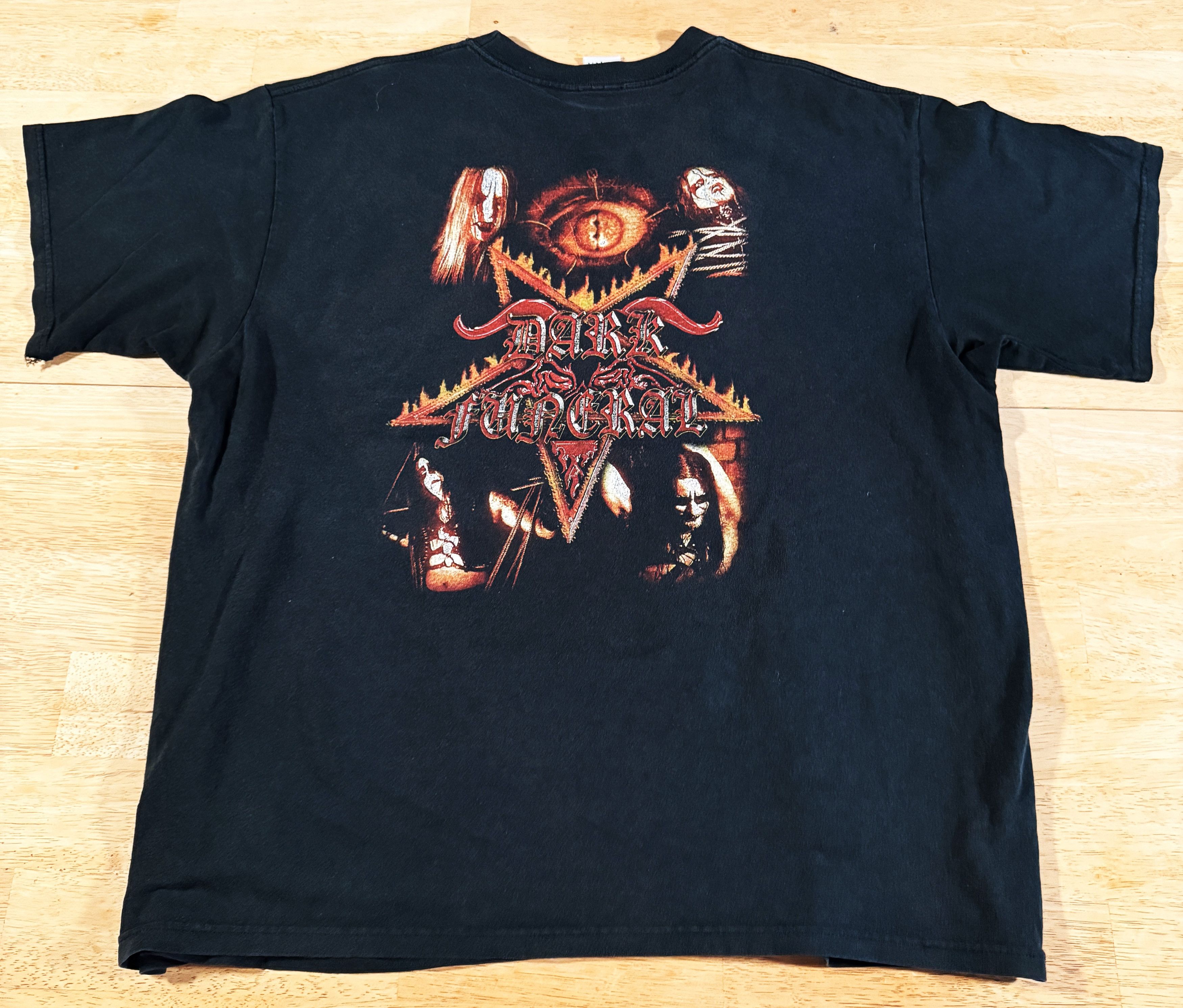 Vintage Dark Funeral Diabolis Interium XL Vintage Shirt Resurrection Size US XL / EU 56 / 4 - 4 Thumbnail
