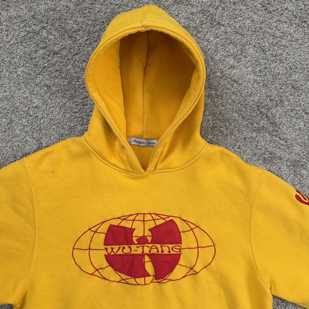 Wu-Tang Clan 🔴Wu-Tang Hoodie Size Medium Tiger WuTang Clan Yellow Sweater Size US M / EU 48-50 / 2 - 2 Thumbnail