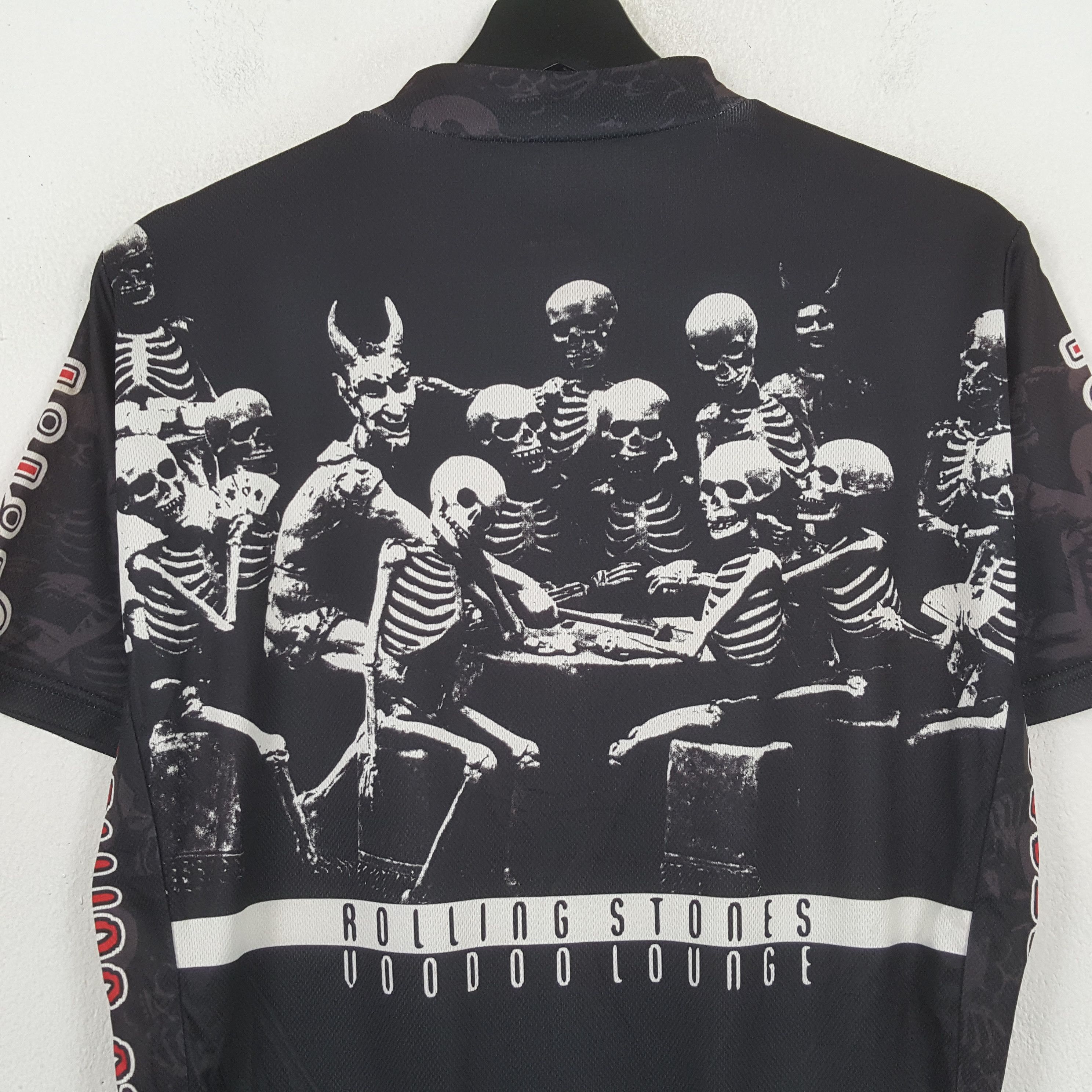Vintage Rolling Stones Voodoo Lounge Bike Jersey Tshirt RR15 Size US M / EU 48-50 / 2 - 4 Thumbnail