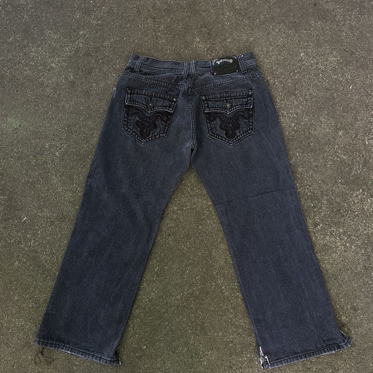 Imperious × Vintage Black Imperious Y2k Jeans Size US 36 / EU 52 - 1 Thumbnail