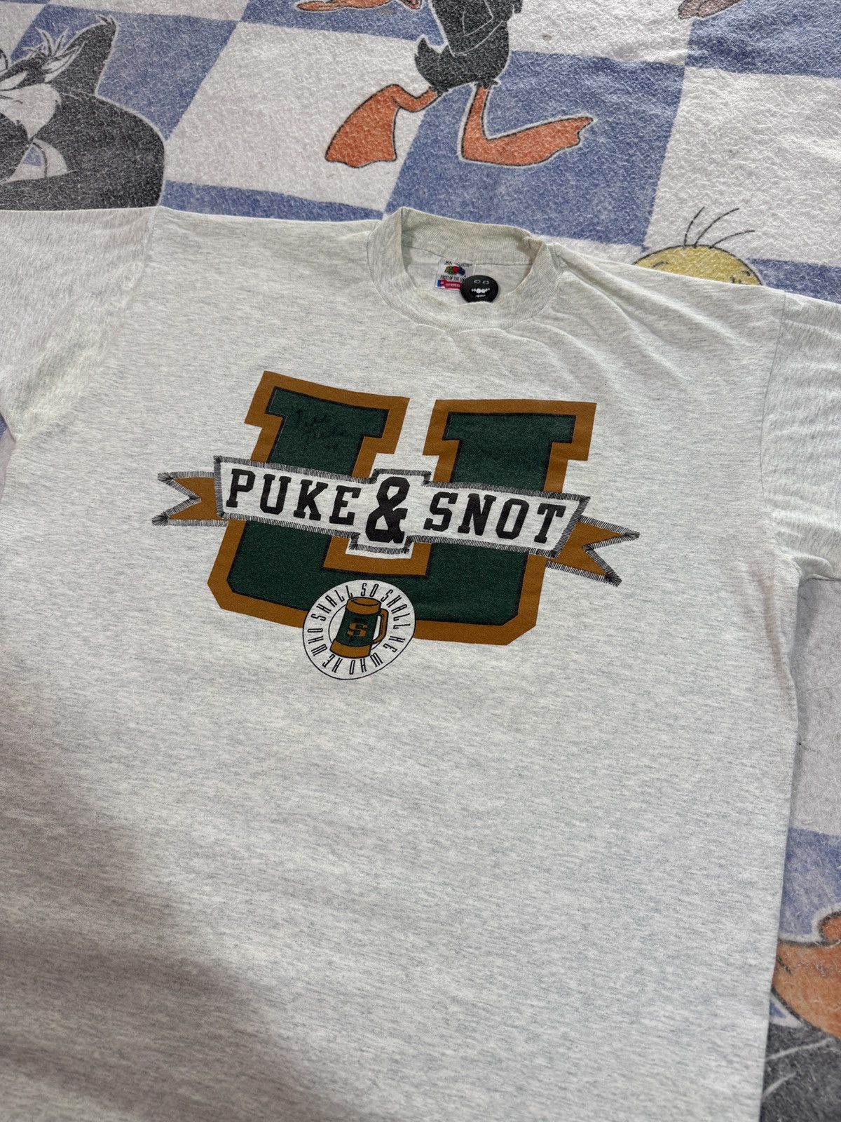 Other Vintage Puke and snot tee Size US XL / EU 56 / 4 - 2 Thumbnail