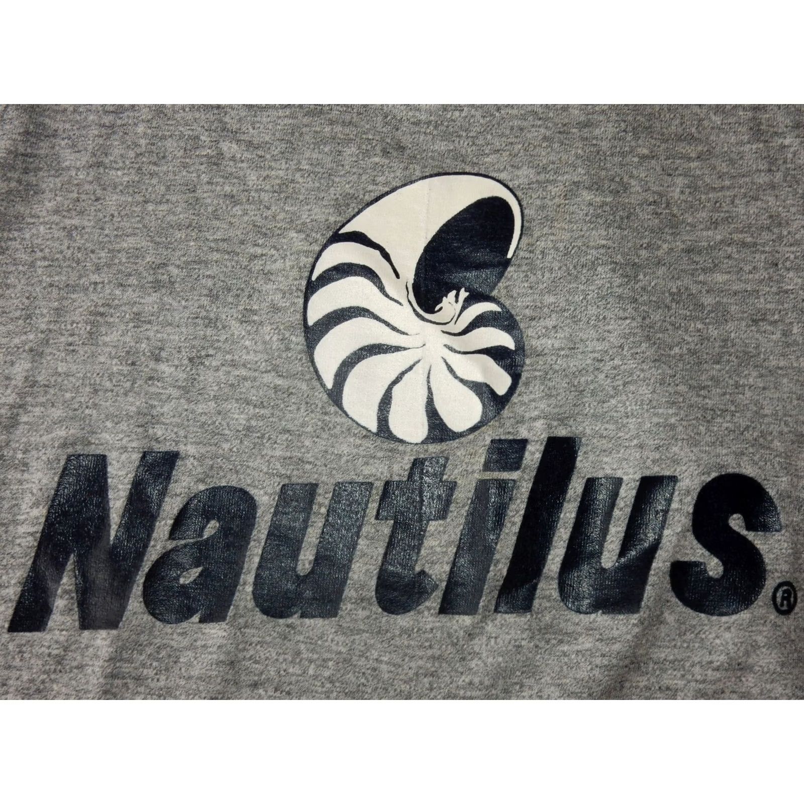 Vintage VTG Nautilus Tank Top USA Made Mens M Gray Sleeveless T-Shirt Graphic Print Size US M / EU 48-50 / 2 - 2 Thumbnail