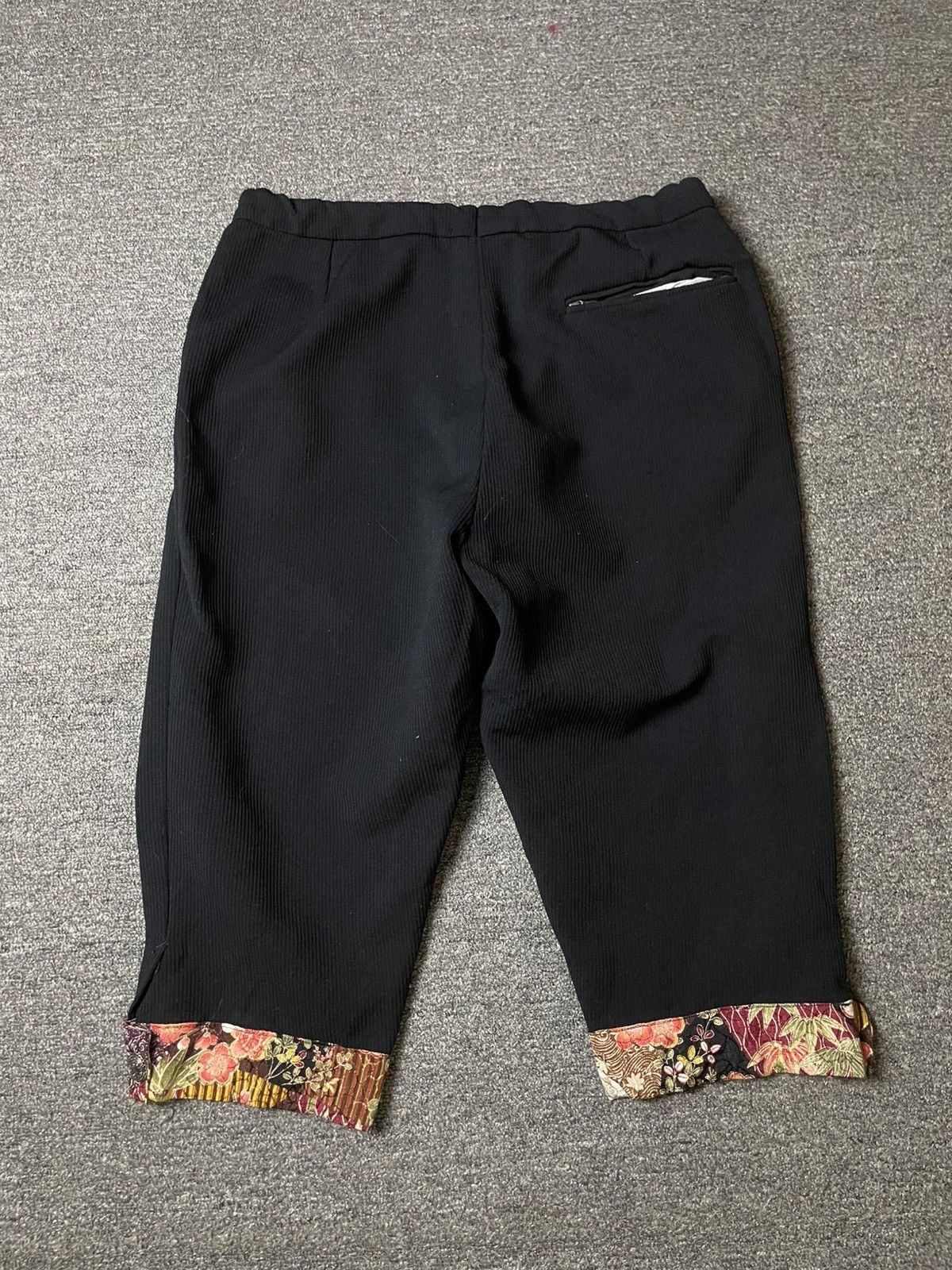 Japanese Brand × Vintage LISCH CREATION Brand Ribbed Crop Pants (112) Size US 30 / EU 46 - 8 Thumbnail