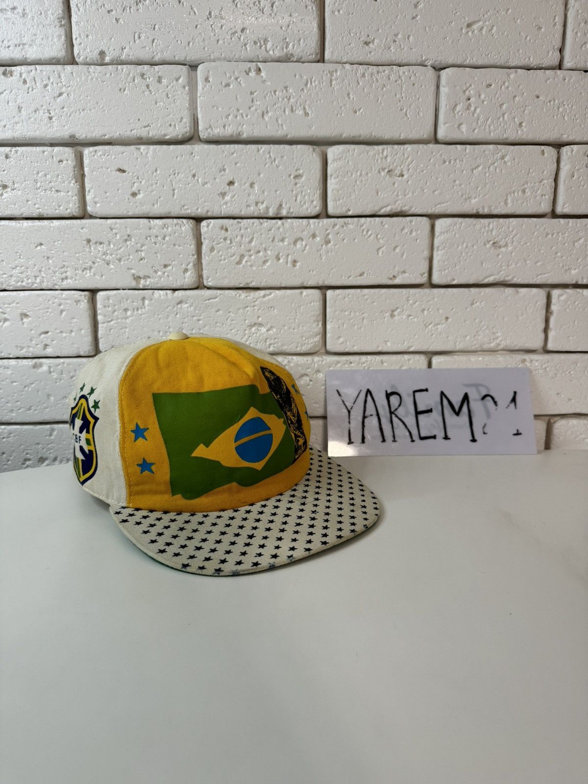 Vintage CBF Brasil vintage cap hat Size ONE SIZE - 1 Thumbnail