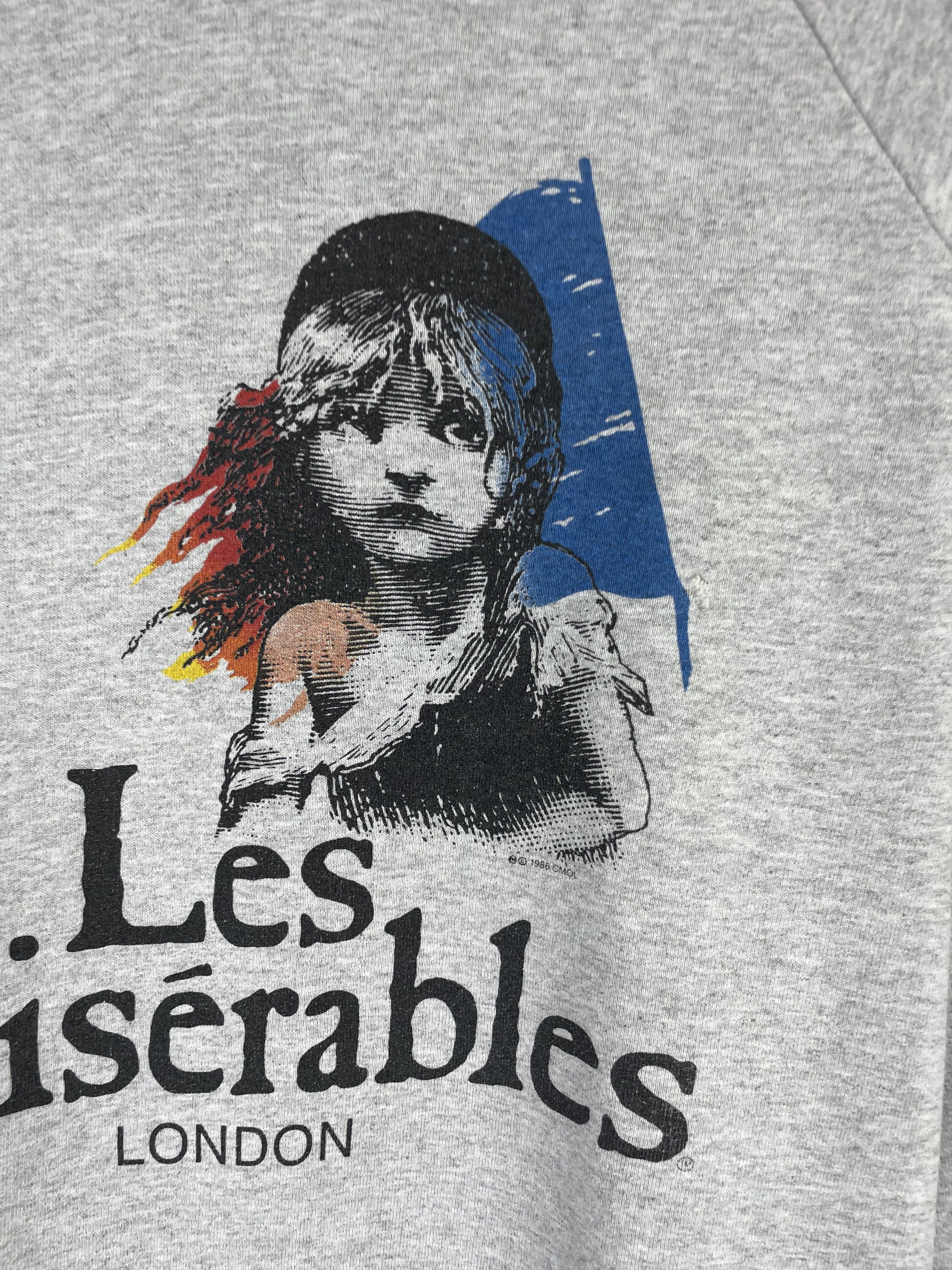 Other Vintage LES MISERABLES 1986 Movie Sweatshirt Pullover Jumper Size US XL / EU 56 / 4 - 4 Thumbnail