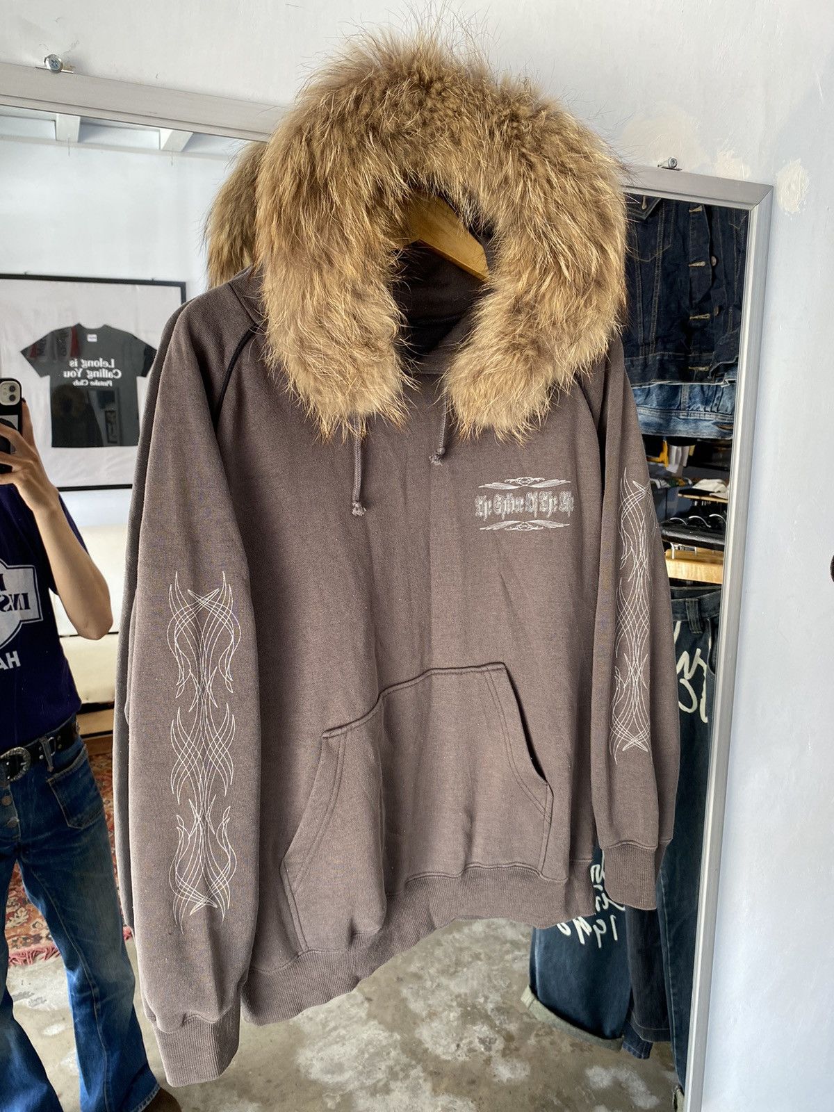 Beauty Beast × If Six Was Nine × Japanese Brand fur hoodie japanese brand poem tribal Size US L / EU 52-54 / 3 - 5 Thumbnail