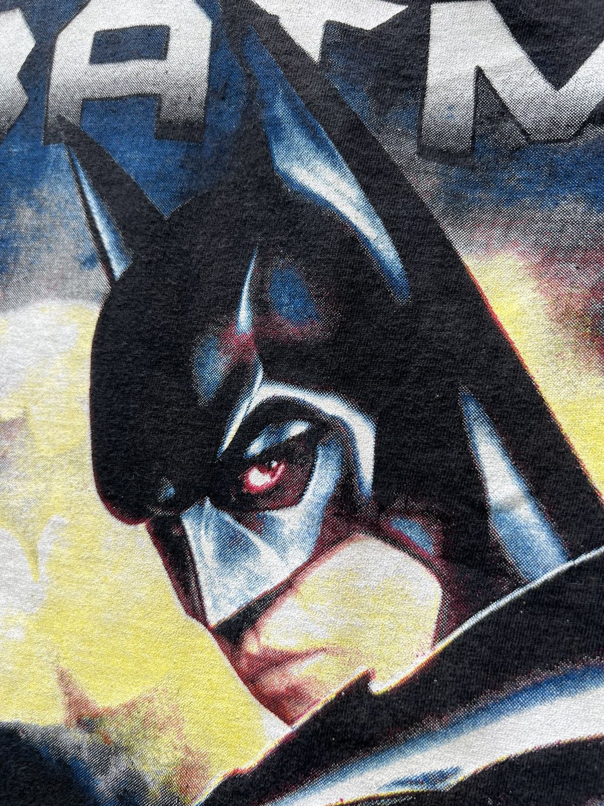DC Comics × Vintage Vintage 90s Batman Forever Val Kilmer Bootleg Fade Black tee Size US L / EU 52-54 / 3 - 10 Thumbnail