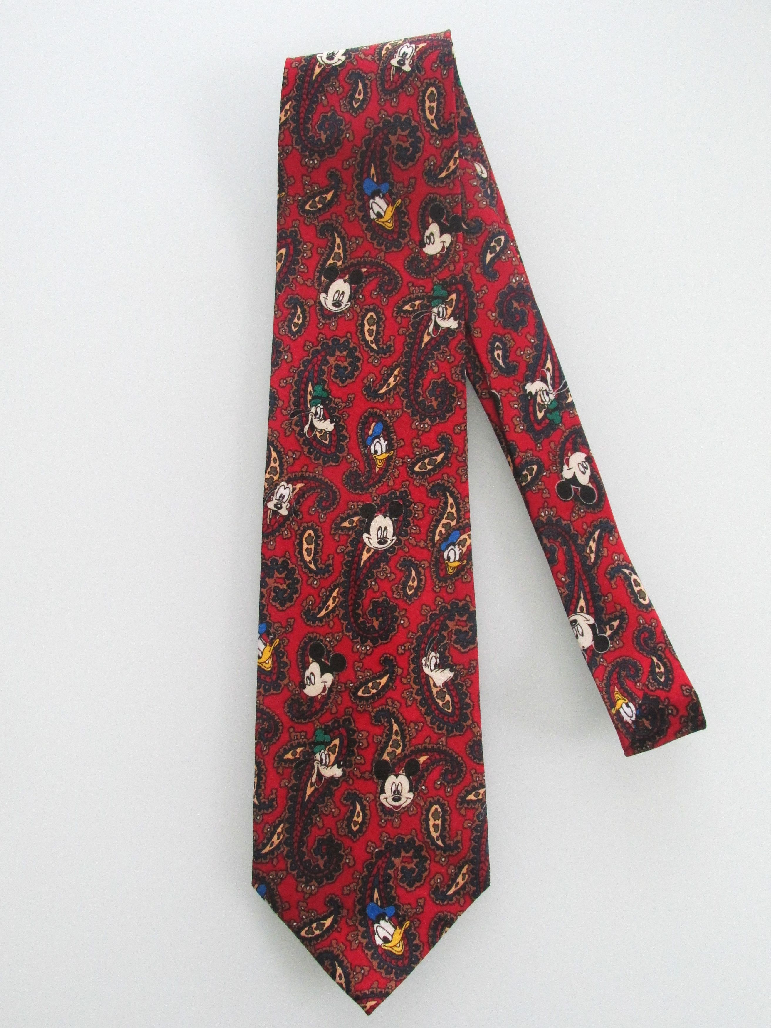 Disney Mickey Mouse/Disney Men's Tie Size ONE SIZE - 1 Thumbnail