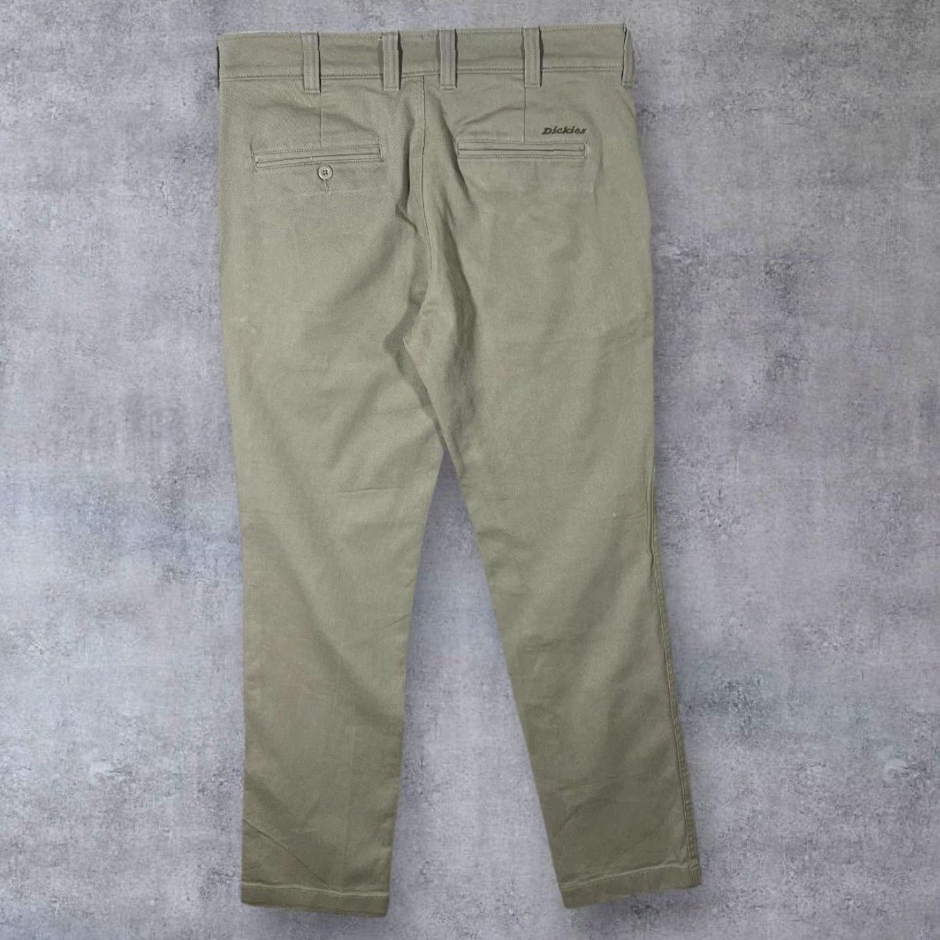 Dickies Dickies Classic Beige Skater Straight Leg Denim Jeans Mens Jeans W34 L31 Cotton Blend Zip Fly Beige 90s? No Size US 34 / EU 50 - 3 Thumbnail
