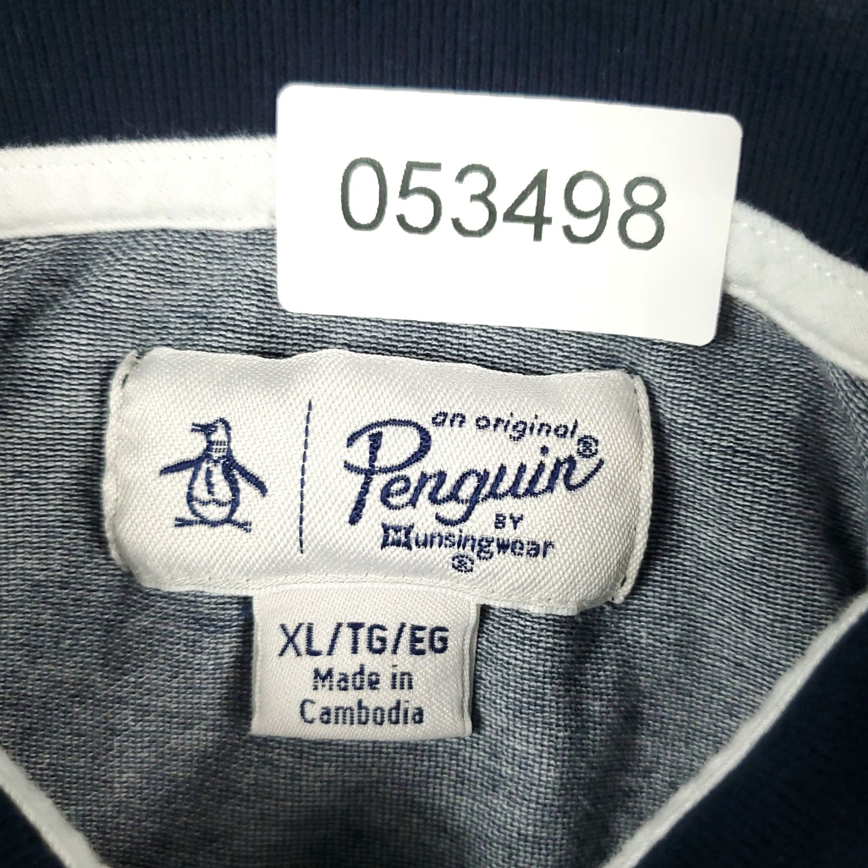 Original Penguin Original Penguin Polo Shirt Mens XL Blue Casual Short Sleeve Size US XL / EU 56 / 4 - 6 Thumbnail