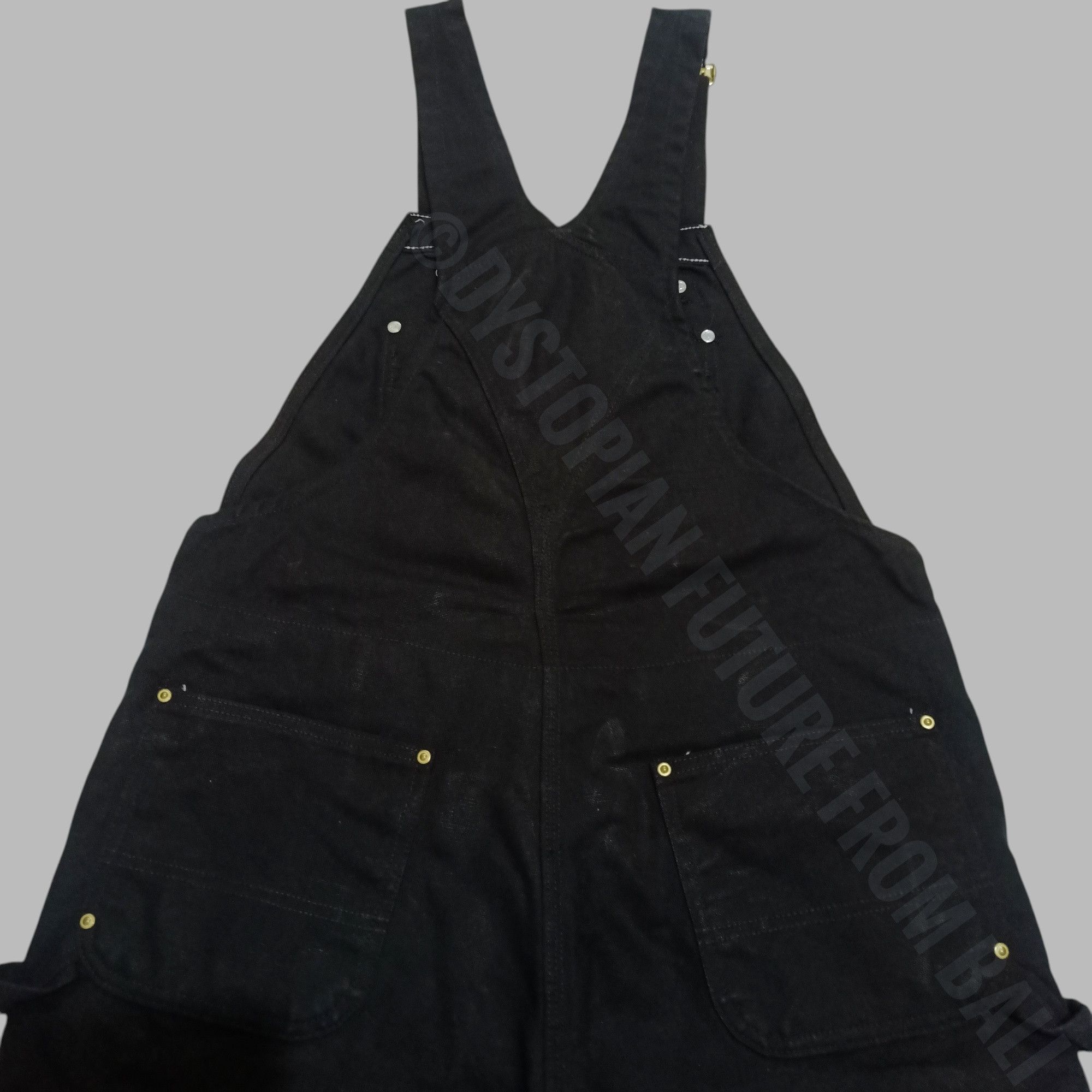Carhartt Carhartt Duck Zip-to-Thigh Bib Overall/Quilt Lined Size US 37 - 7 Thumbnail