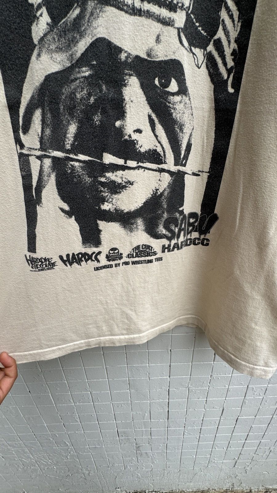 WWF Vintage ECW sabu hardcore t shirt Size US XXL / EU 58 / 5 - 9 Thumbnail