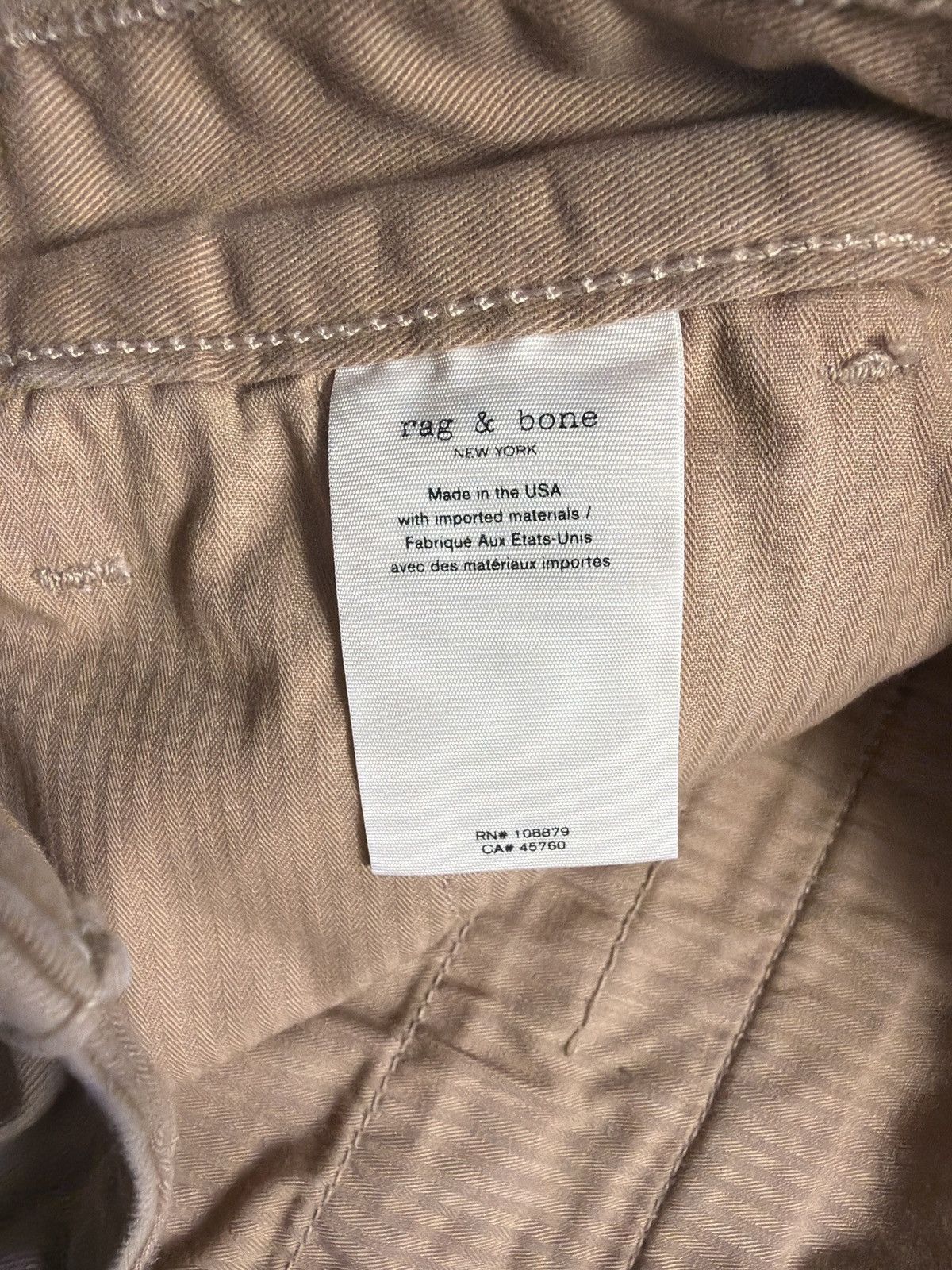Rag & Bone Rag & Bone beige casual pants Size US 31 - 6 Thumbnail