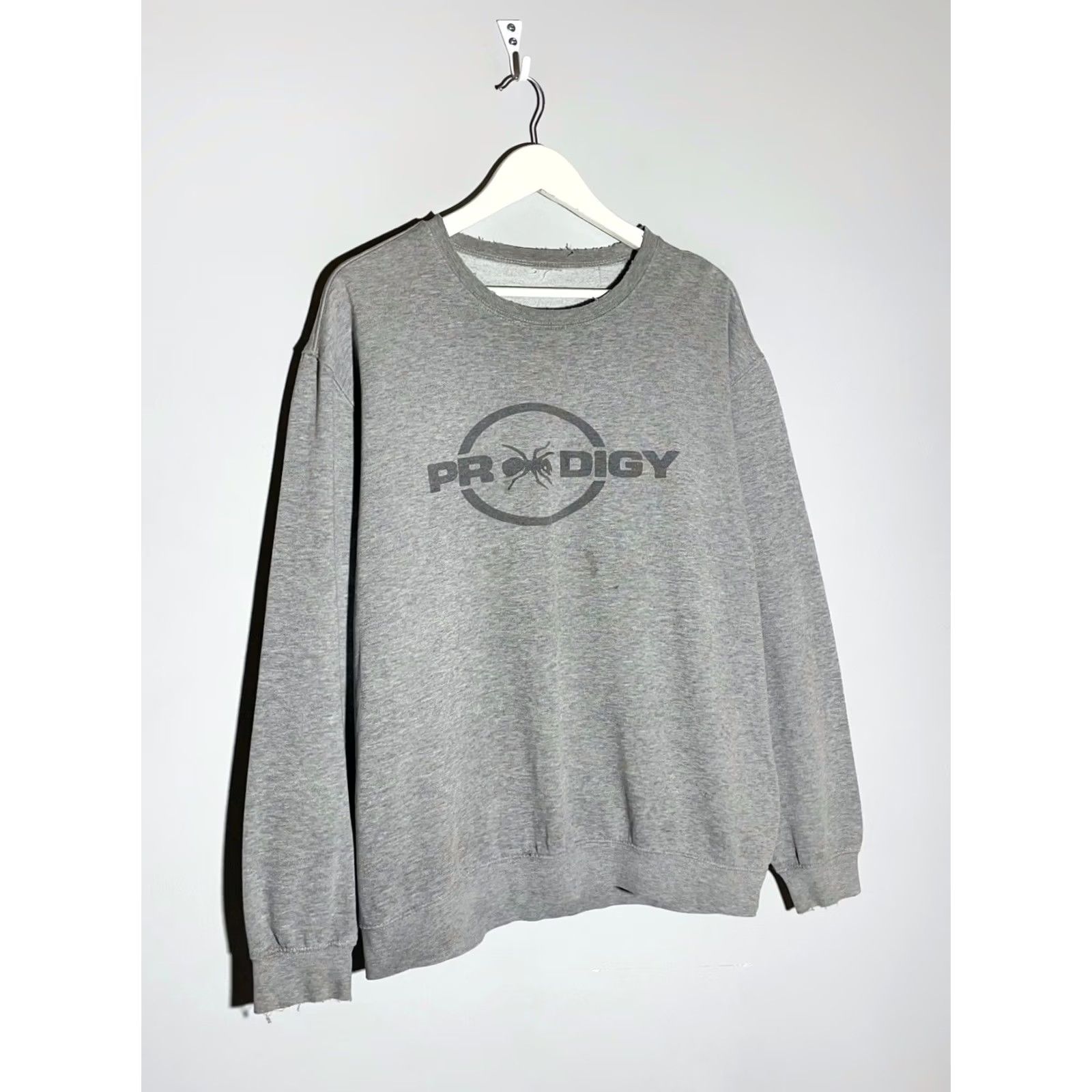 Fruit Of The Loom The Prodigy Sweatshirt Crew Neck Streetwear Distressed Y2k Size US L / EU 52-54 / 3 - 2 Thumbnail