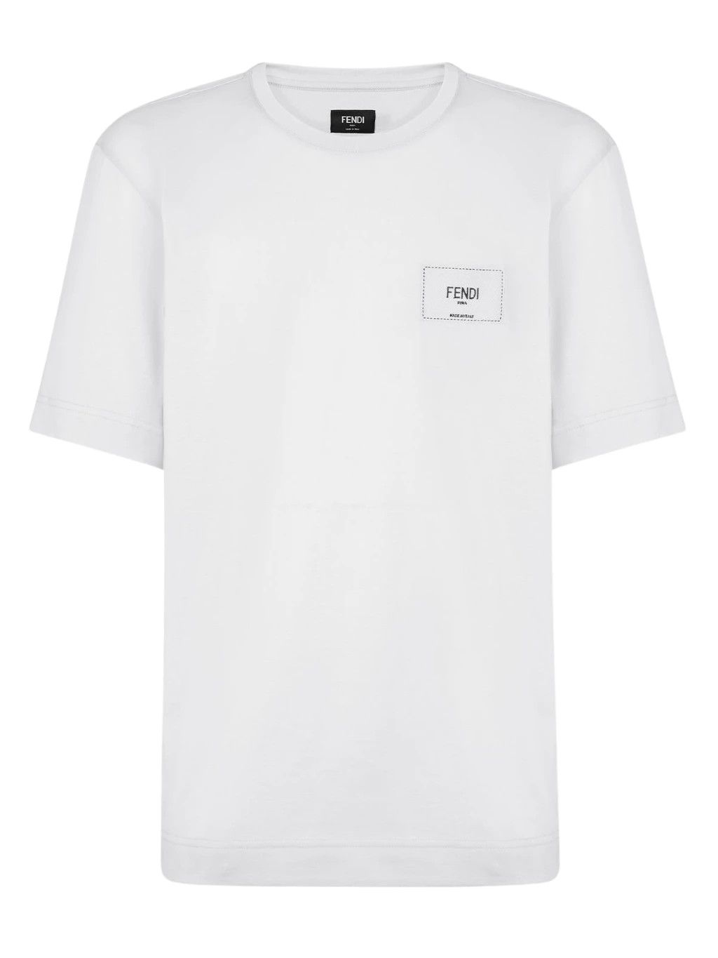 Fendi o1w1db10325 FY0936 T- Shirt in White Size US L / EU 52-54 / 3 - 1 Thumbnail