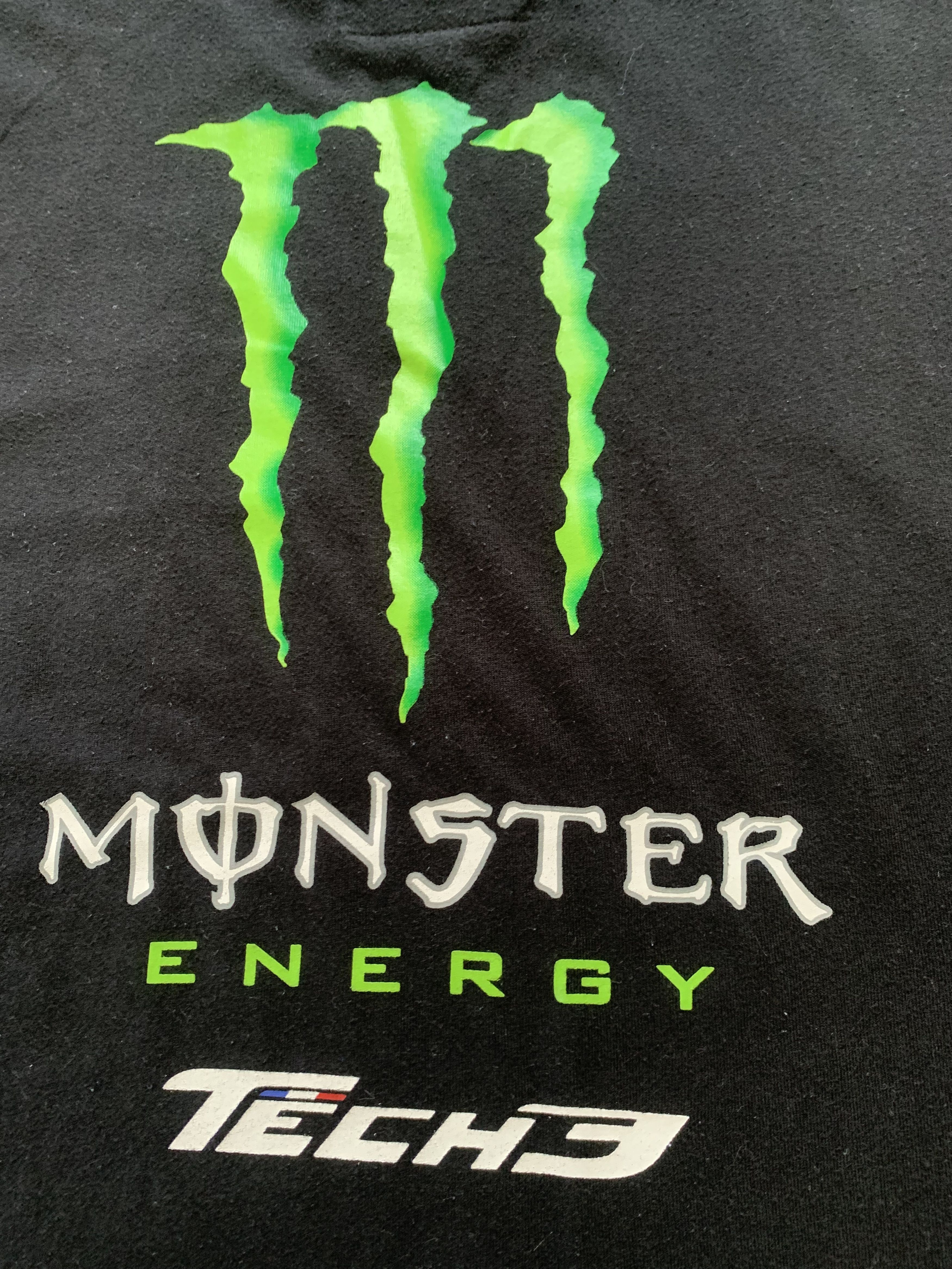 Vintage Vintage Tech3 Monster Energy Black Printed T-Shirt Size US L / EU 52-54 / 3 - 5 Thumbnail