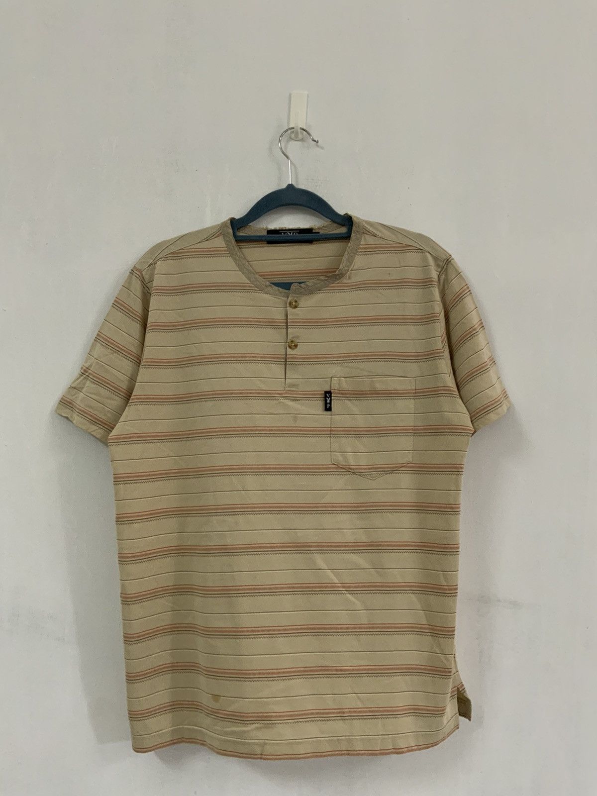 Playboy Vintage VP Playboy Collection Striped Tee Tshirt Size US M / EU 48-50 / 2 - 1 Thumbnail