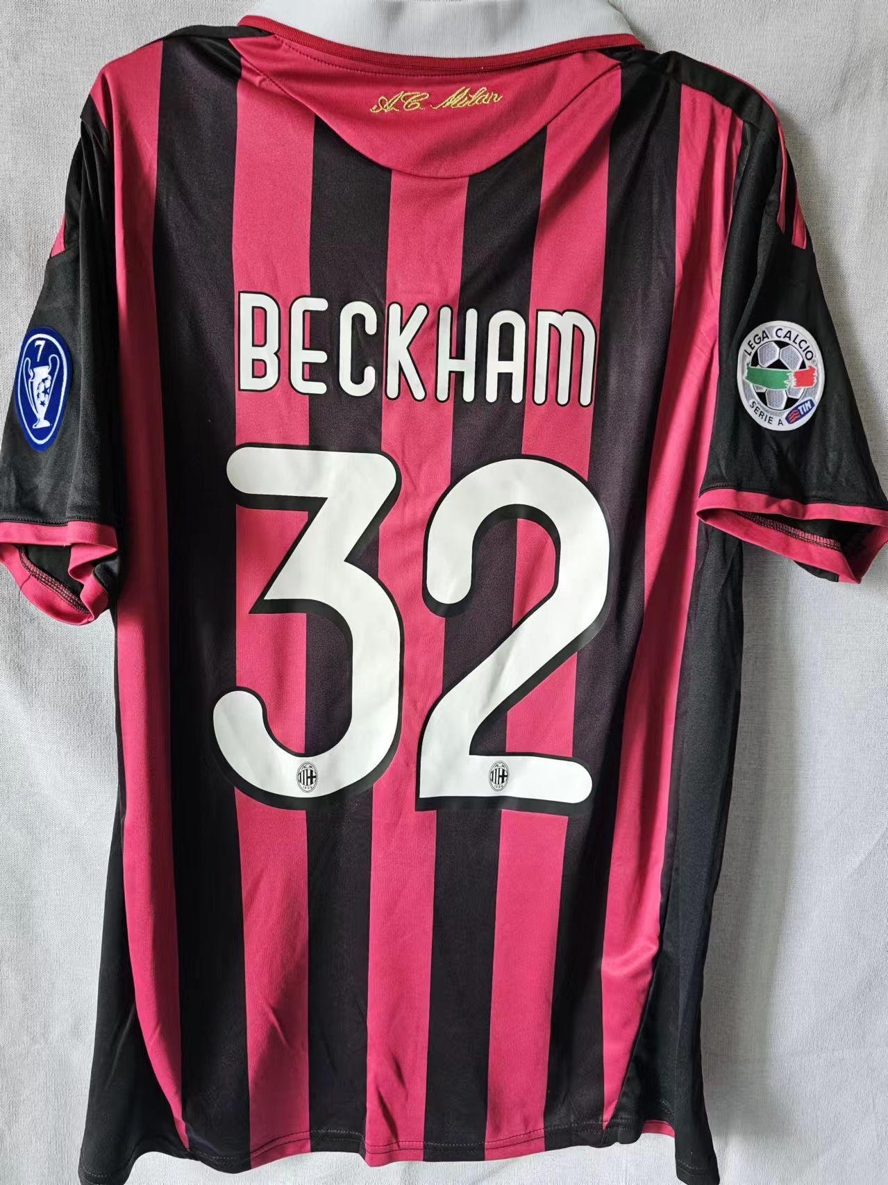 David beckham ac milan jersey clearance