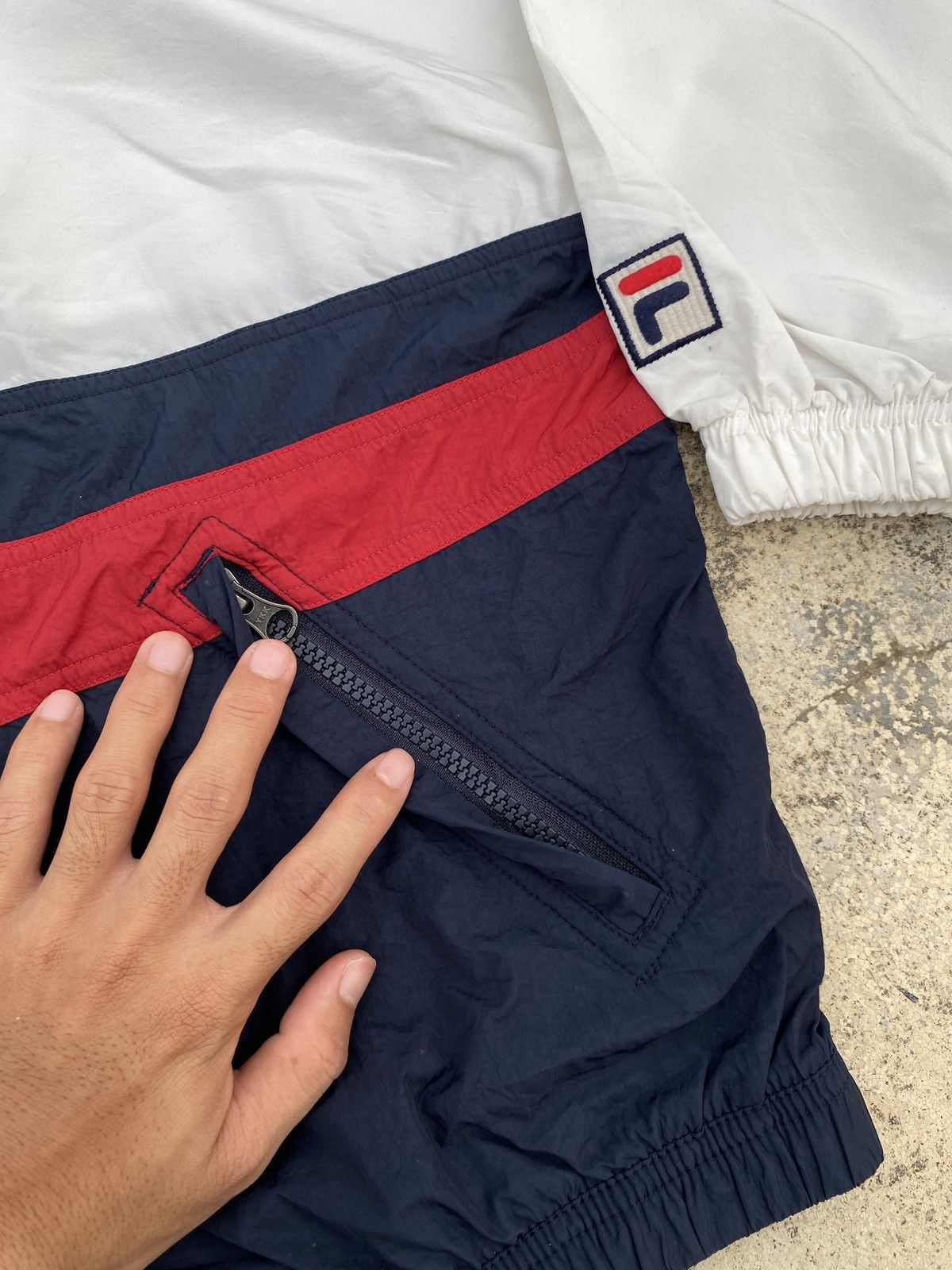 Fila Vtg Windbreaker Fila Size US M / EU 48-50 / 2 - 6 Thumbnail