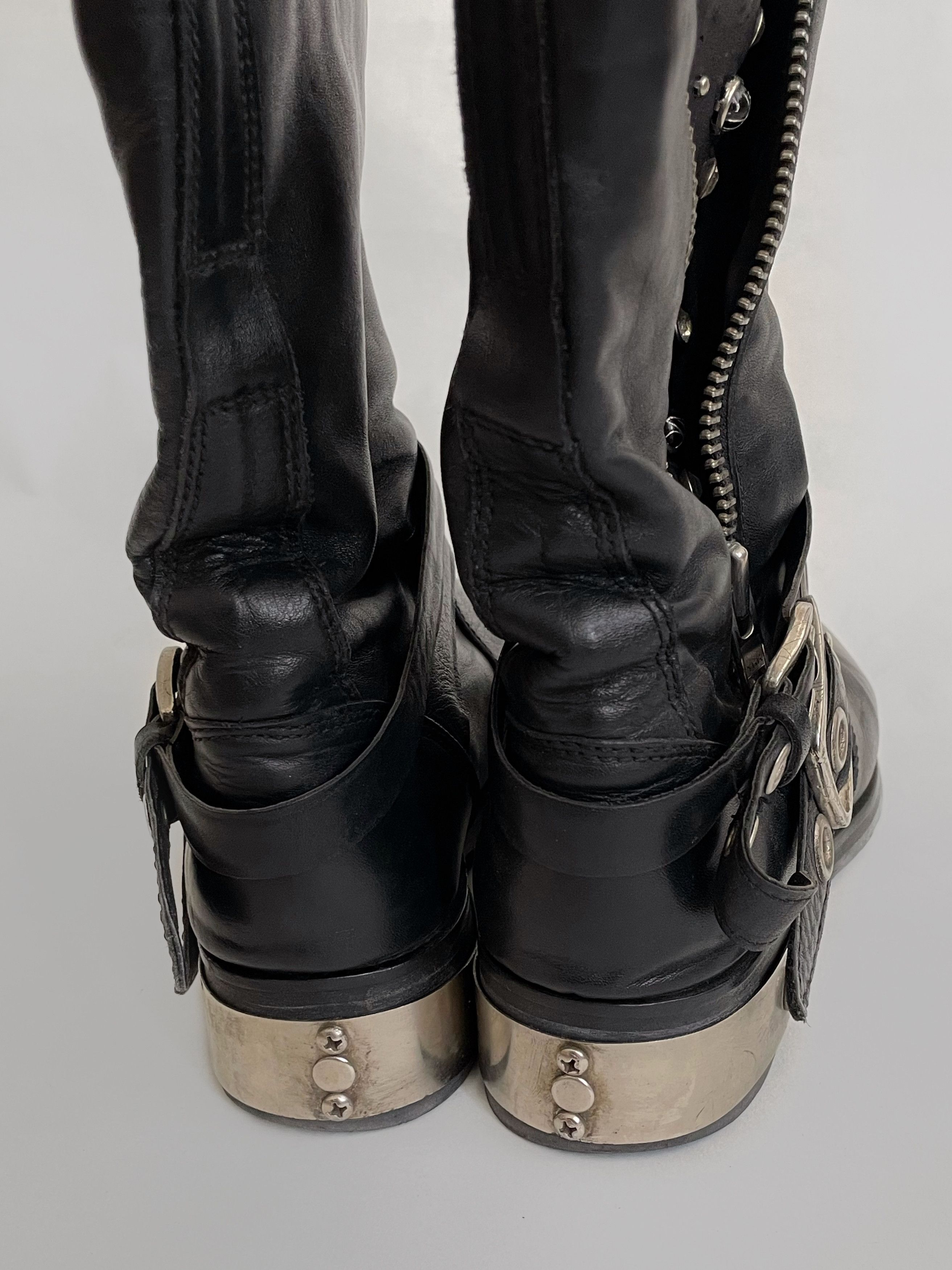Vintage Mario Muzi Avant-garde boots Size US 6.5 / IT 36.5 - 8 Thumbnail