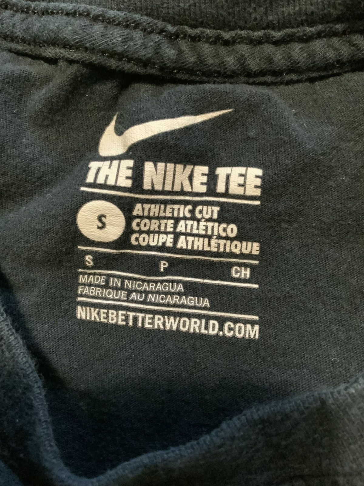 Nike Nike Portland City Skyline Swoosh Black Graphic S/S T-Shirt Size US S / EU 44-46 / 1 - 6 Thumbnail