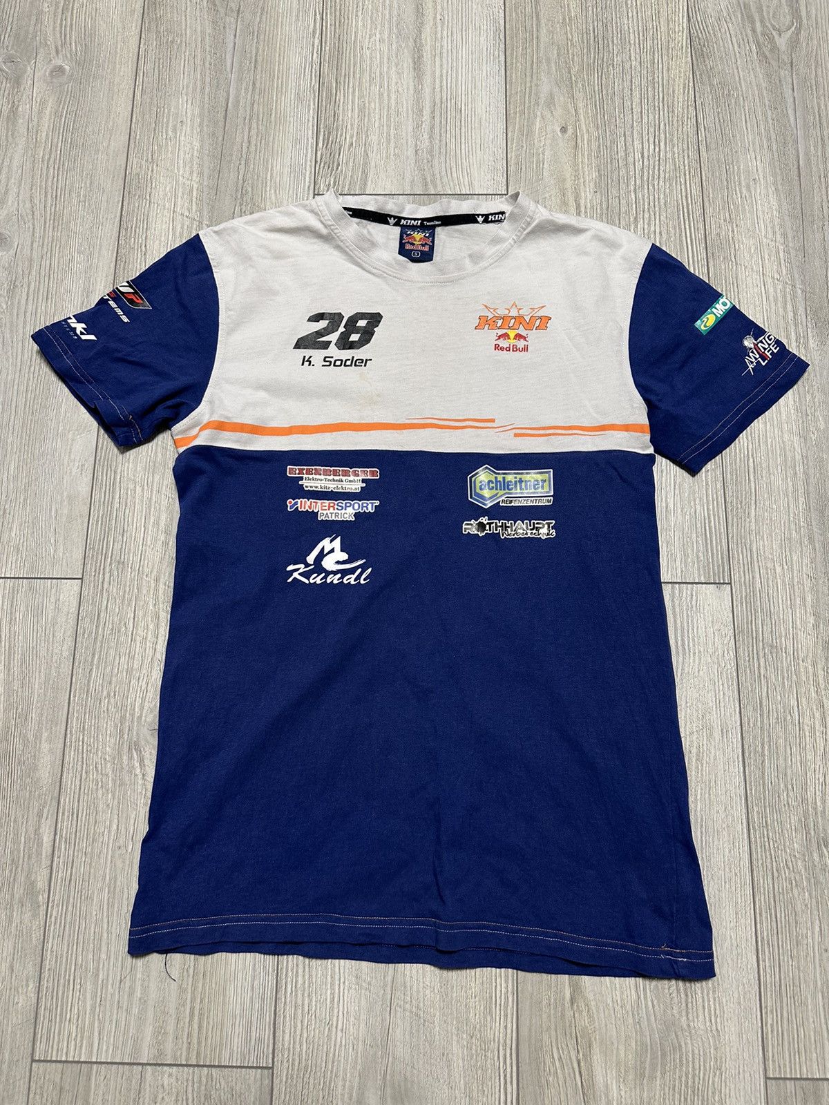 Red Bull Vintage KINI Redbull Motocross Racing T-Shirt Size US S / EU 44-46 / 1 - 1 Thumbnail