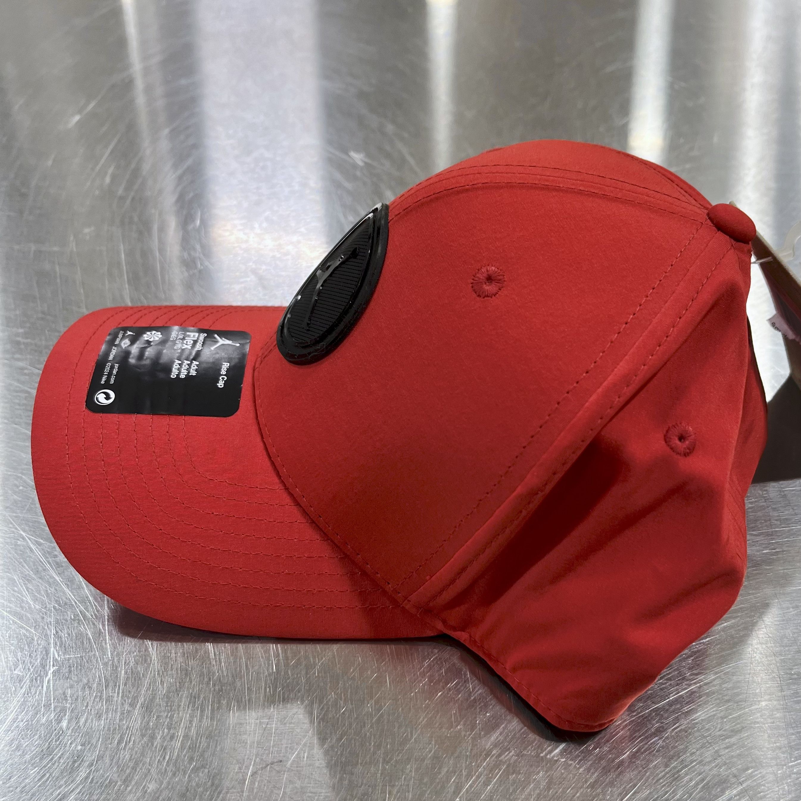 Jordan Brand × Nike Nike Jordan Jumpman Logo Patch Rise Cap Flex Fitted Hat L/XL Size ONE SIZE - 2 Thumbnail