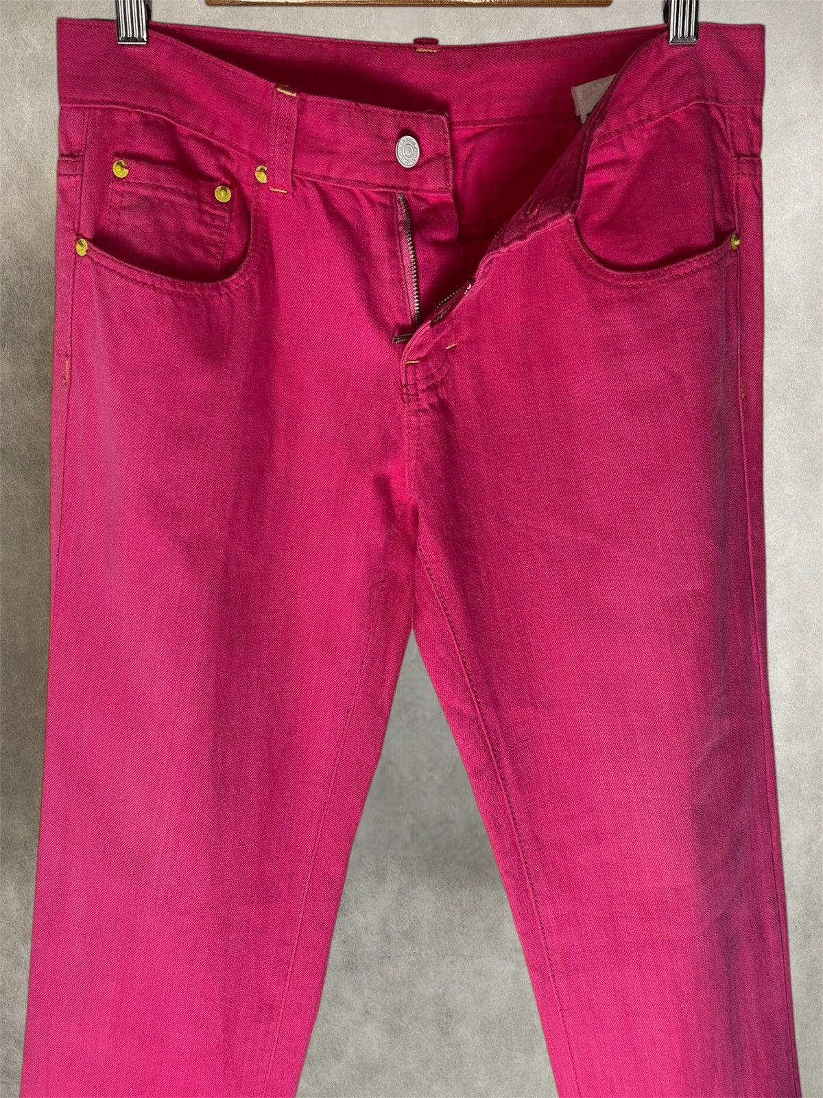 Dsquared2 Fw13 Dsquared hot pink denim pants Size US 32 / EU 48 - 3 Thumbnail