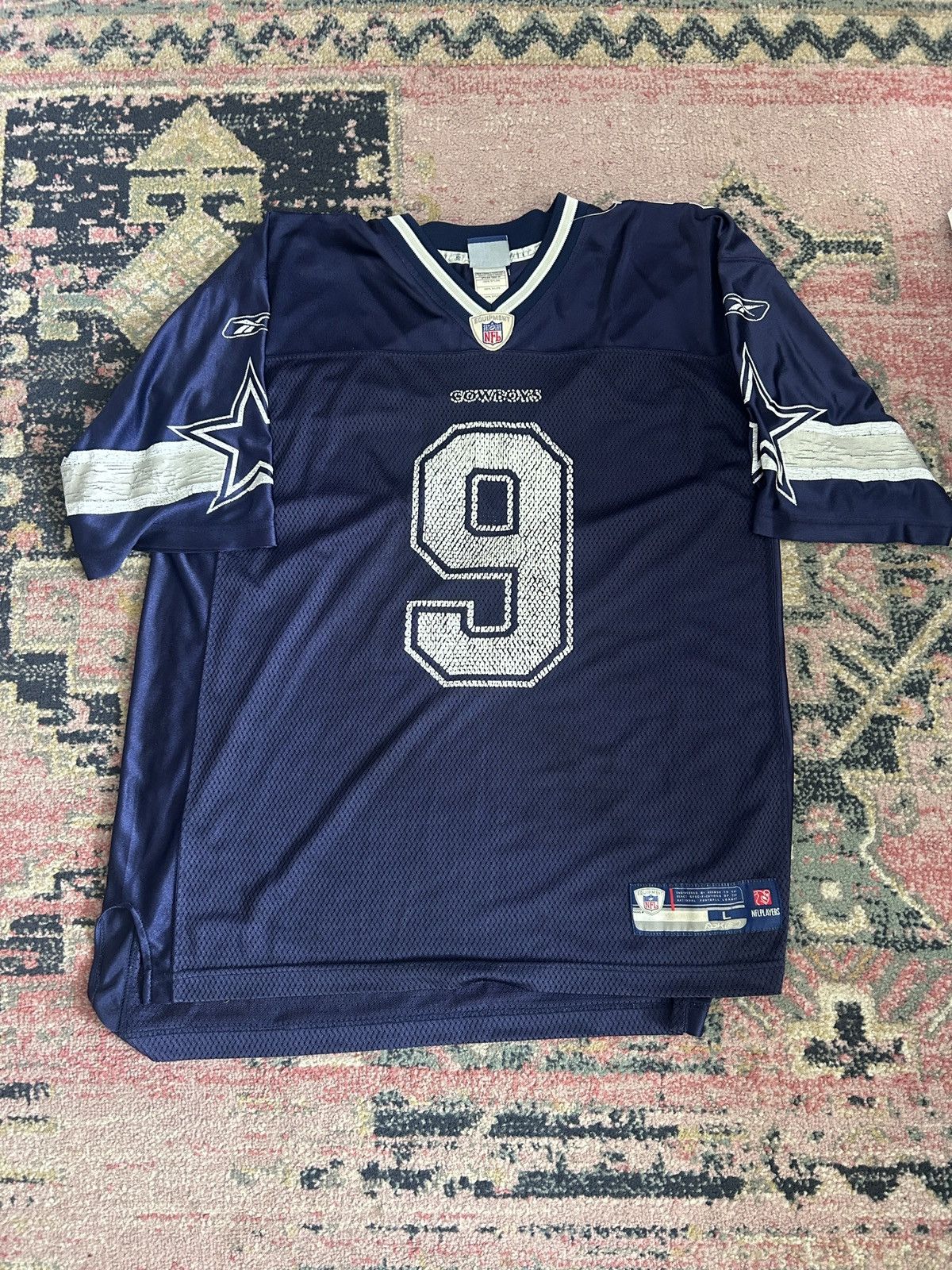 NFL Vintage Tony Romo Dallas Cowboys Reebok Jersey Size Large Size US L / EU 52-54 / 3 - 1 Thumbnail