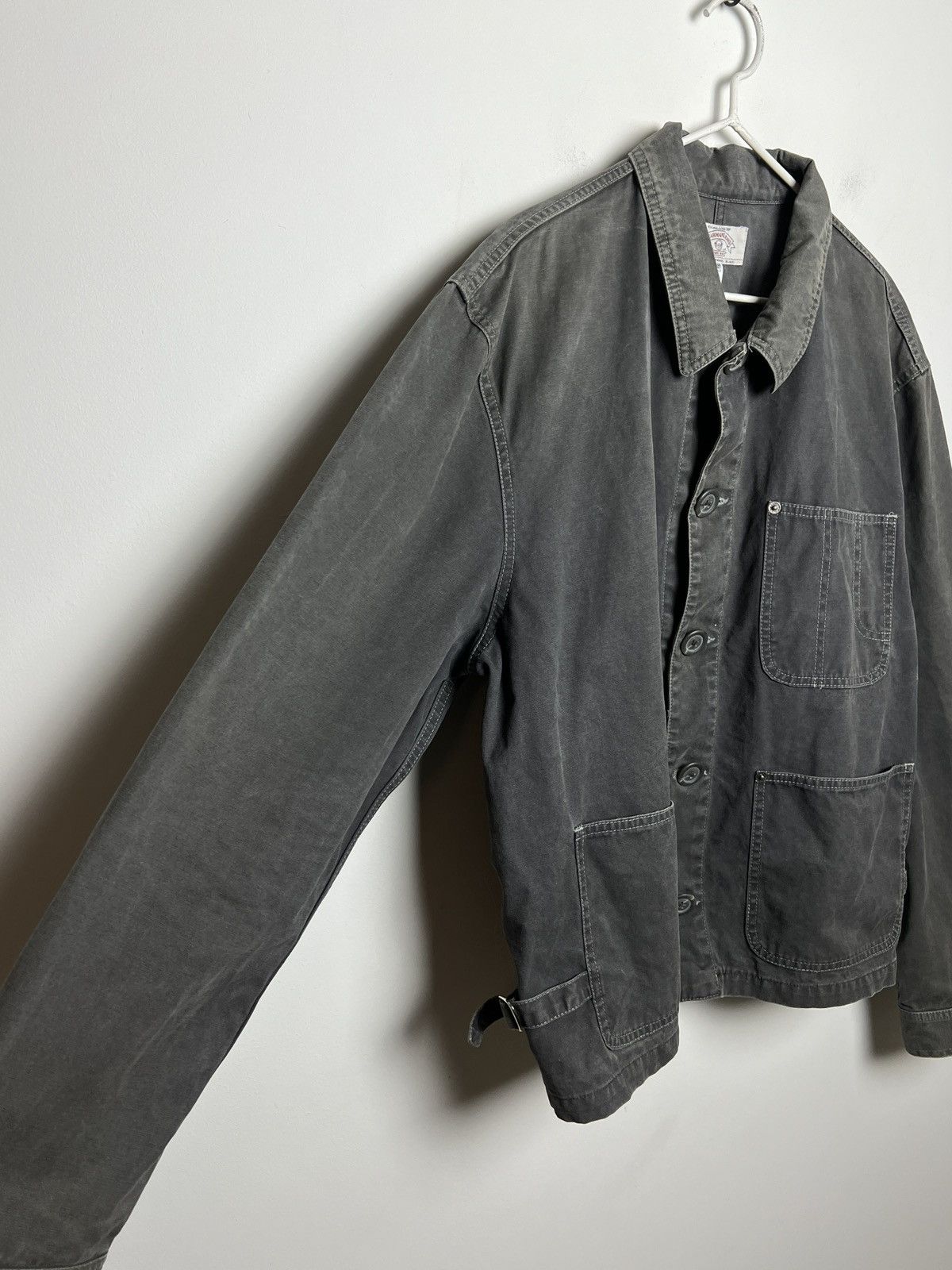 Giorgio Armani armani y2k archive faded work chore jacket Size US L / EU 52-54 / 3 - 9 Thumbnail